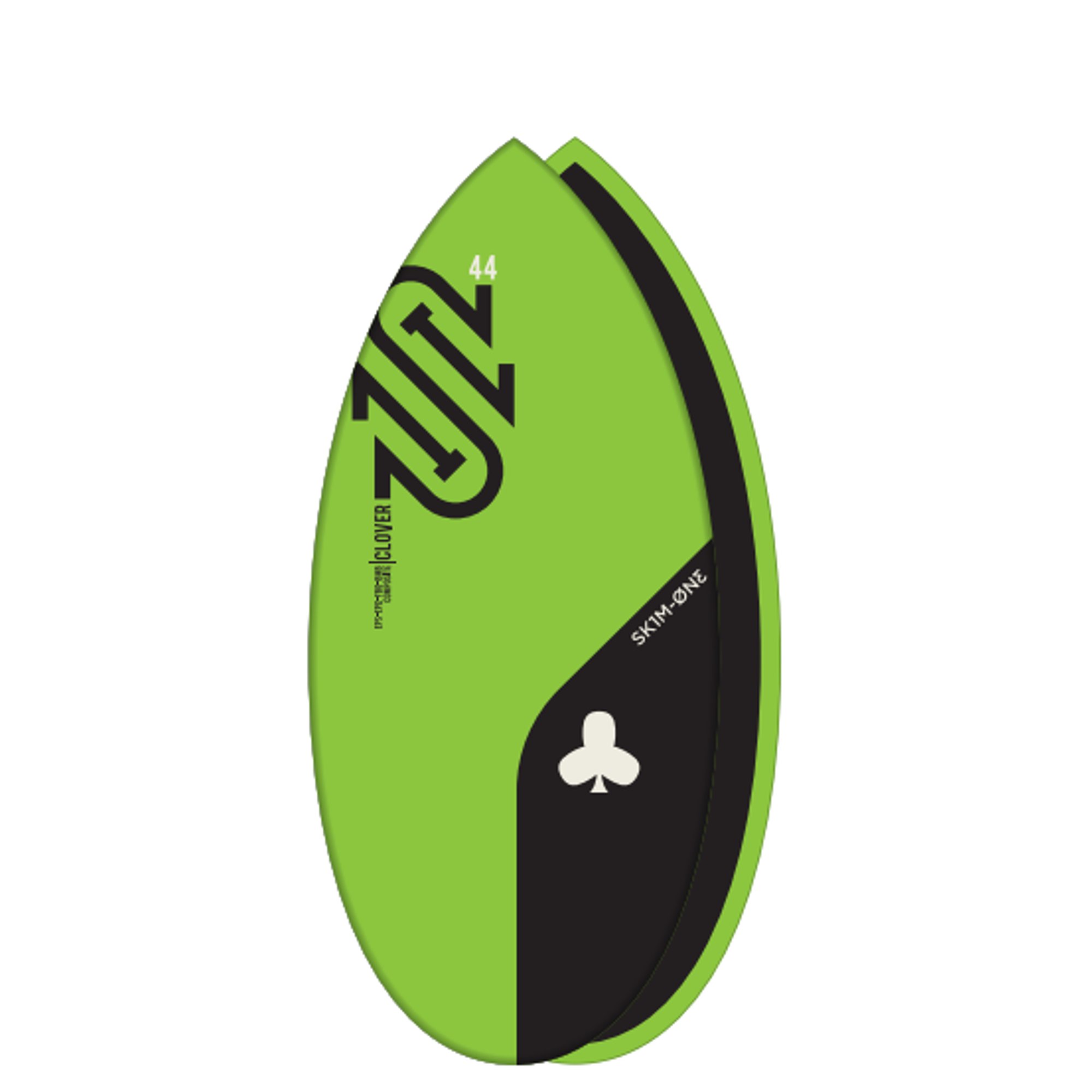 Skimboard SkimOne EPS Epoxy Bamboo CLOVER 44 lime Skimboard SkimOne EPS Epoxy Bamboo CLOVER 44 lime