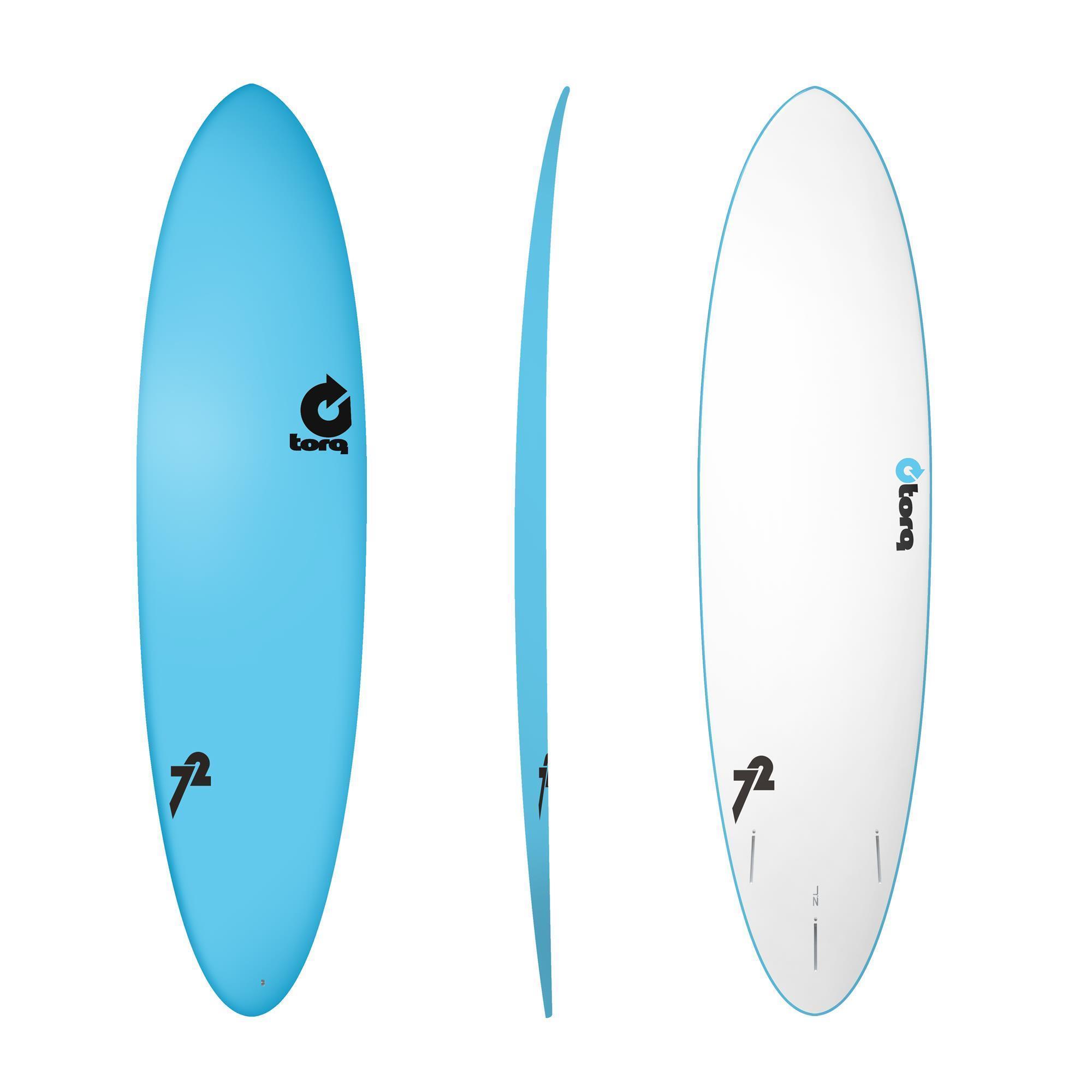 Surfboard TORQ Softboard 7.2 MOD Fun Blau