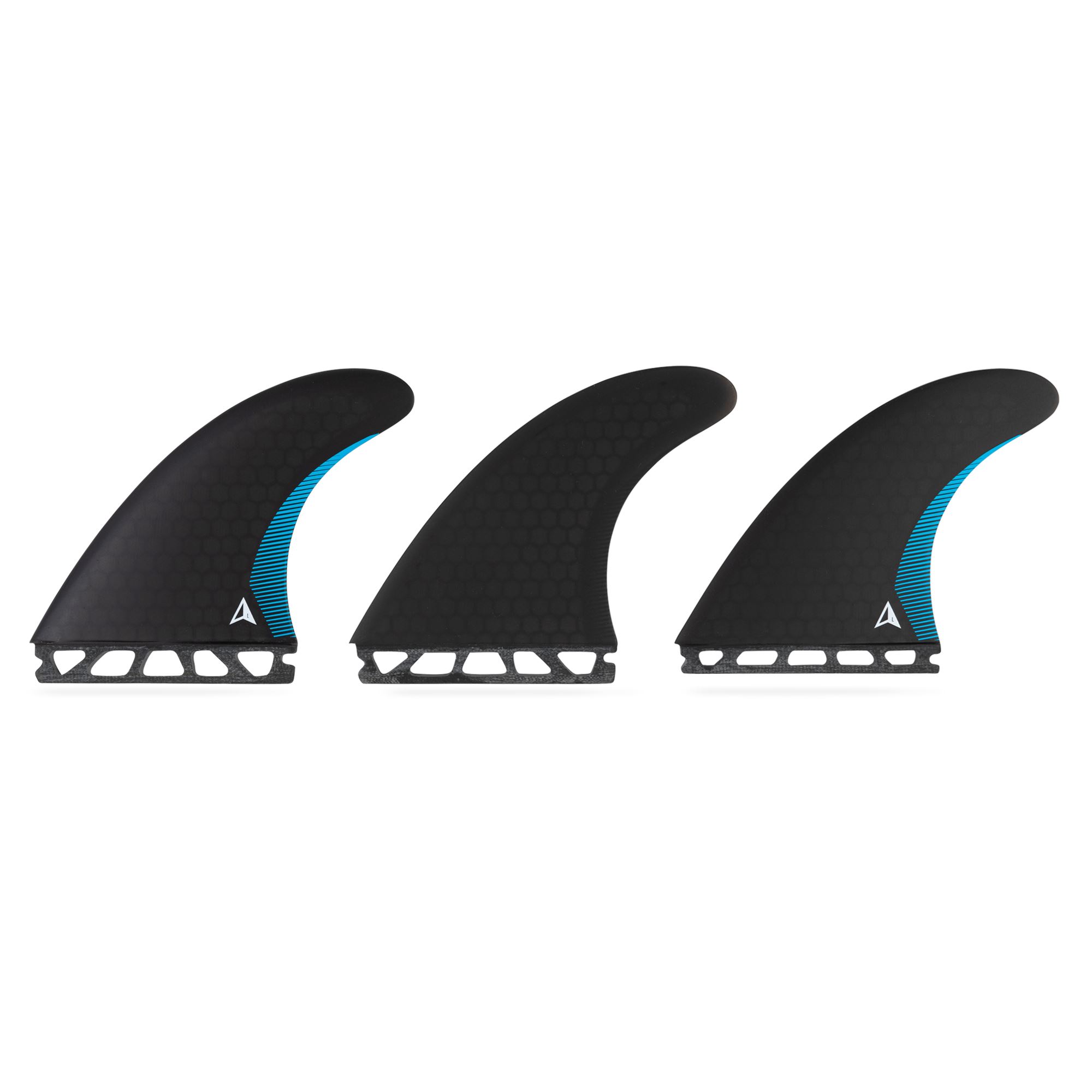 ROAM Thruster Fin Set Performer Large one tab Schw 