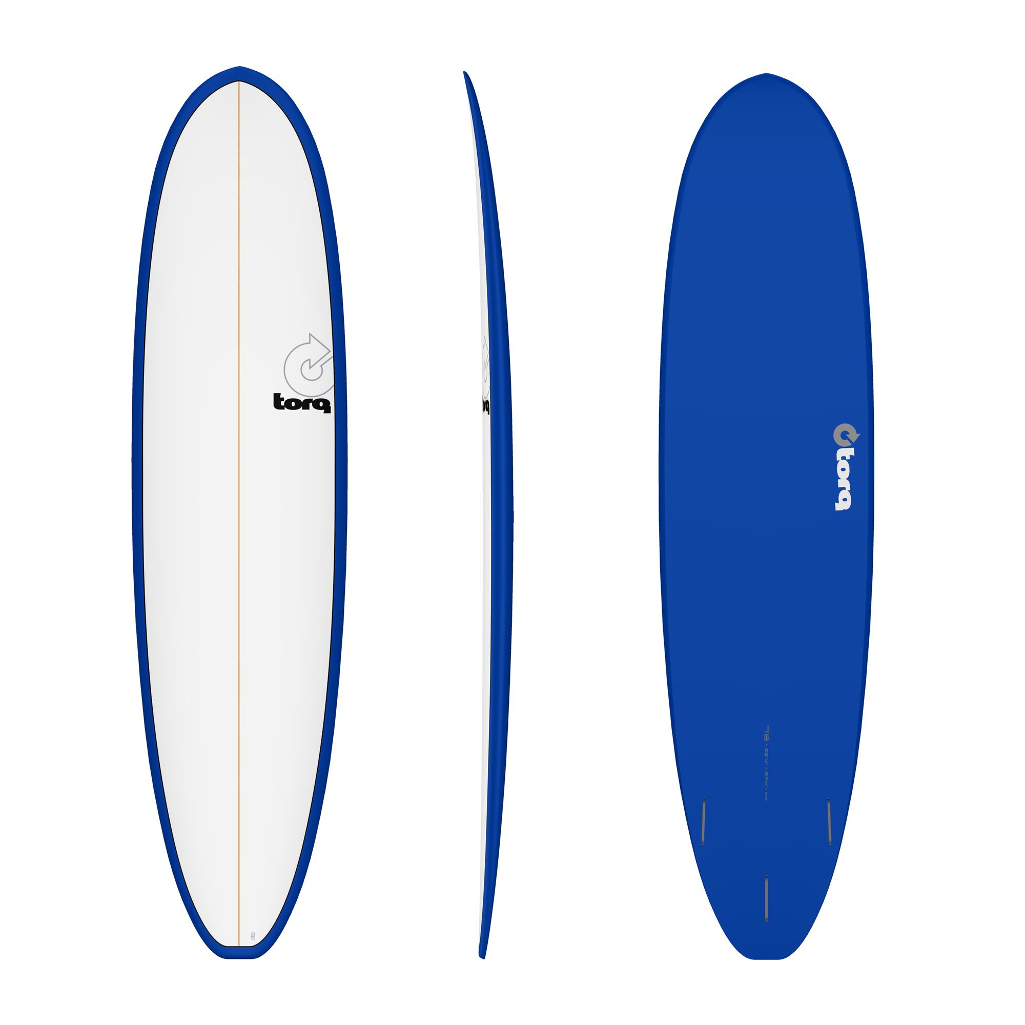 Surfboard TORQ TET 7.8 V+ MOD Fun Navy Pinline