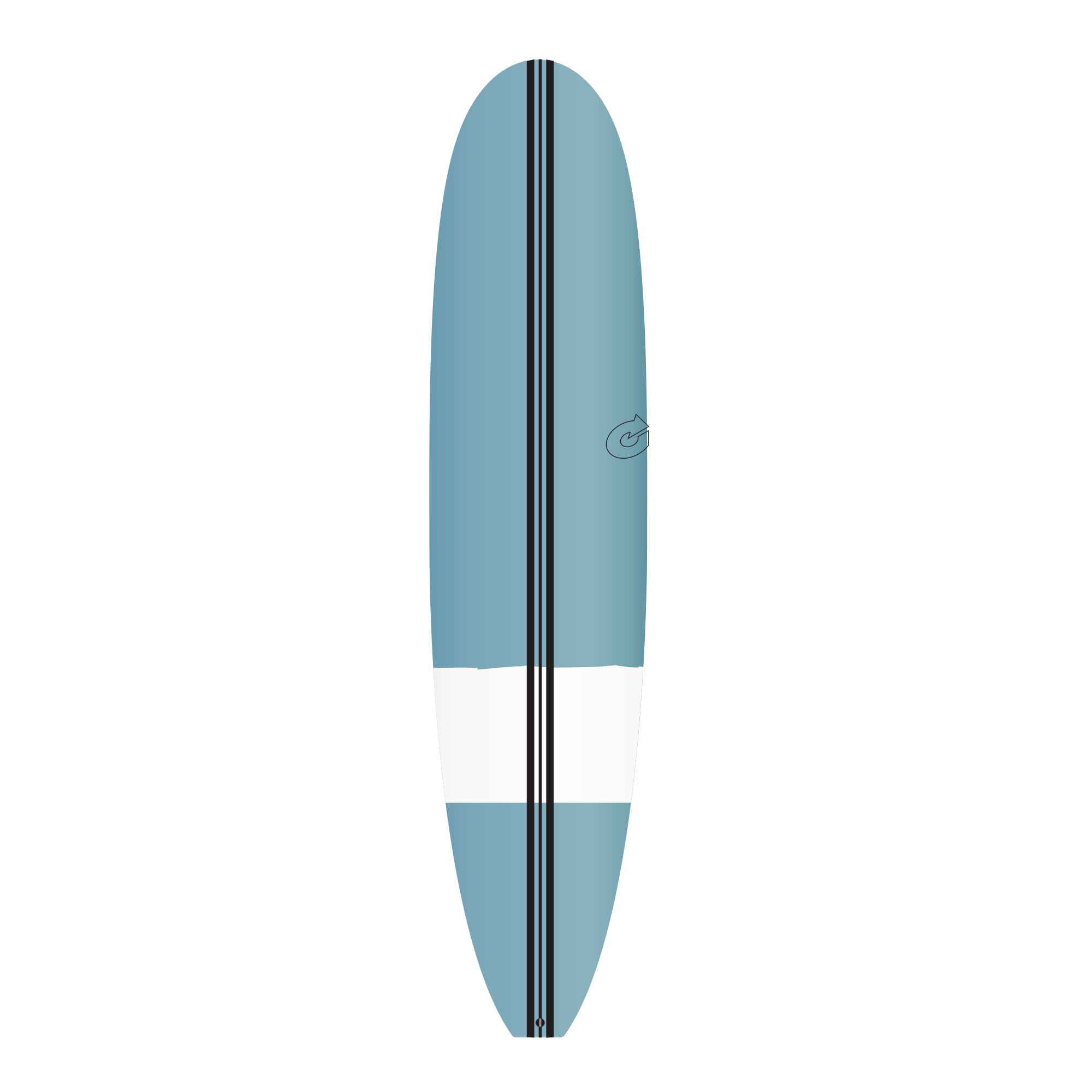 Surfboard TORQ TEC The Don XL 8.6 Blau 