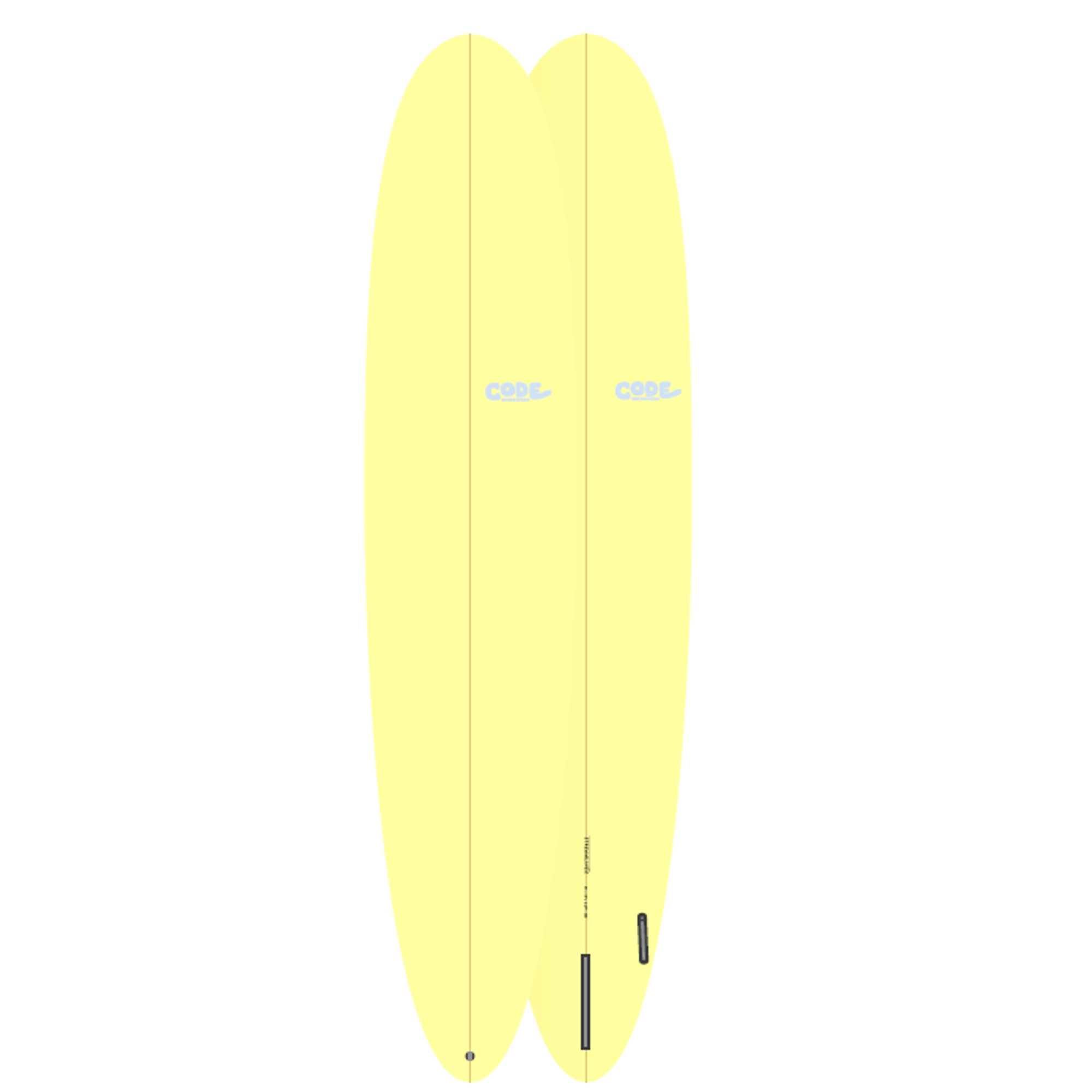 Surfboard CODE Epoxy 9.0 Streamliner Gelb