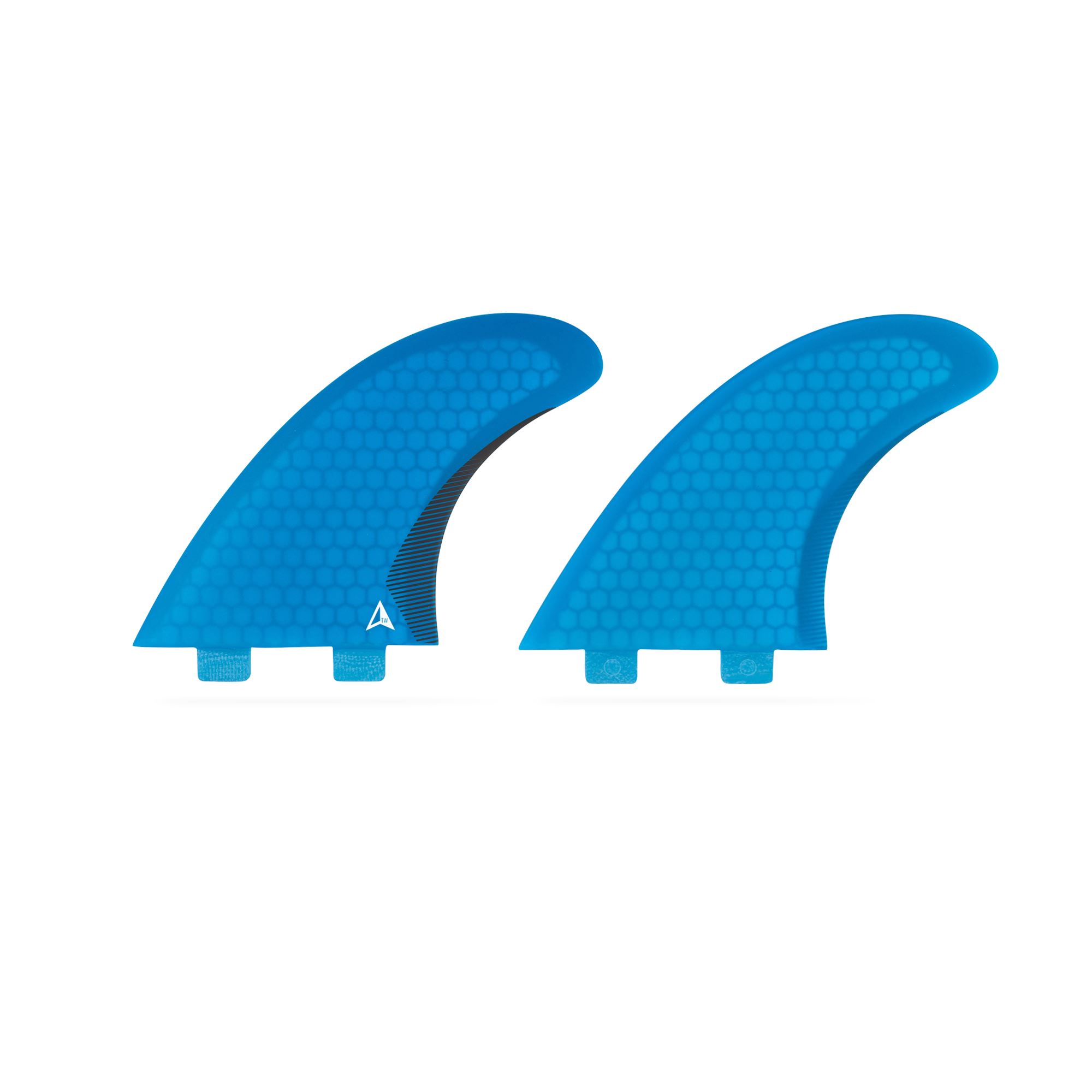 ROAM Twin Fin Set Medium two tab blue ROAM Twin Fin Set Medium two tab blue