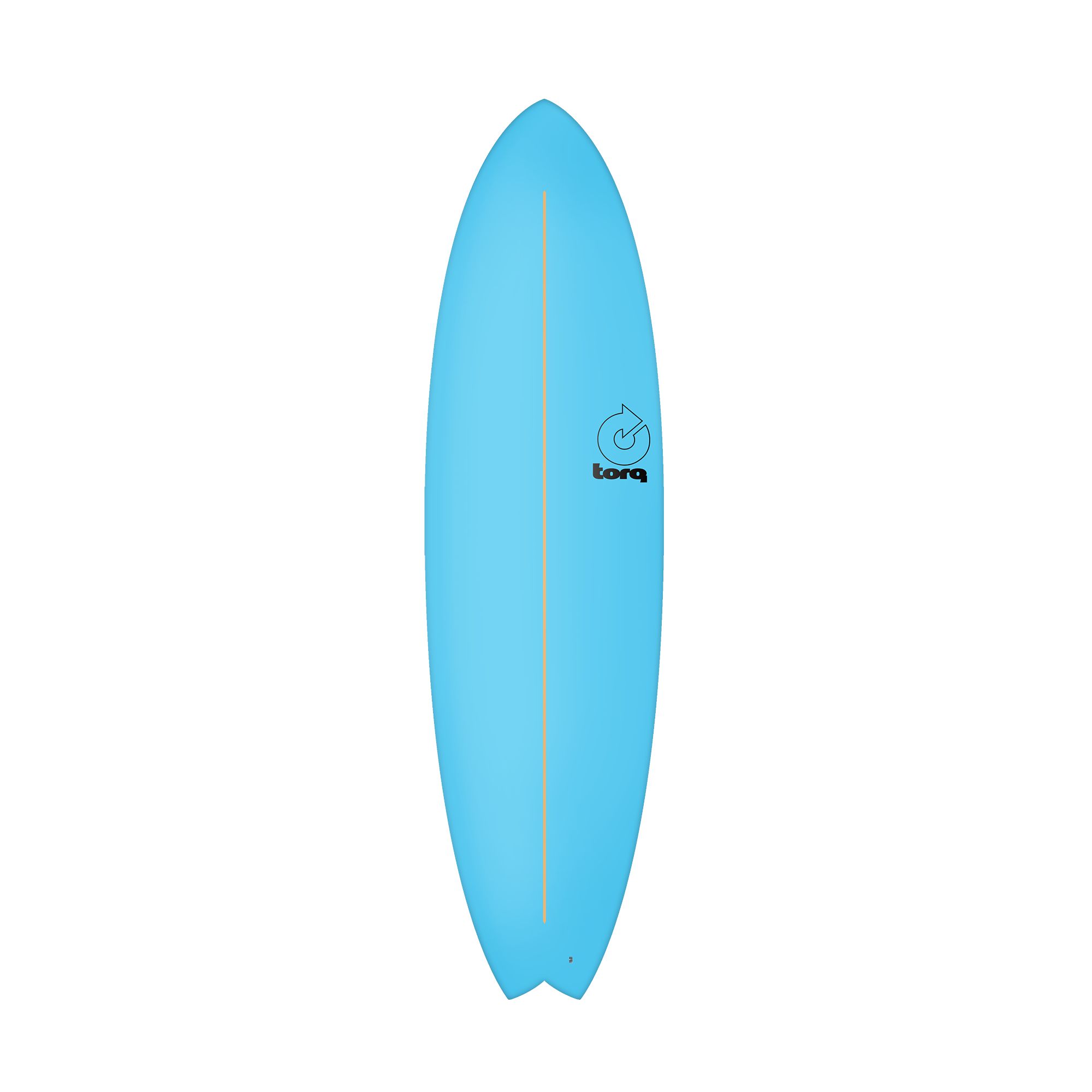 Surfboard TORQ Softboard 6.10 MOD Fish blue 