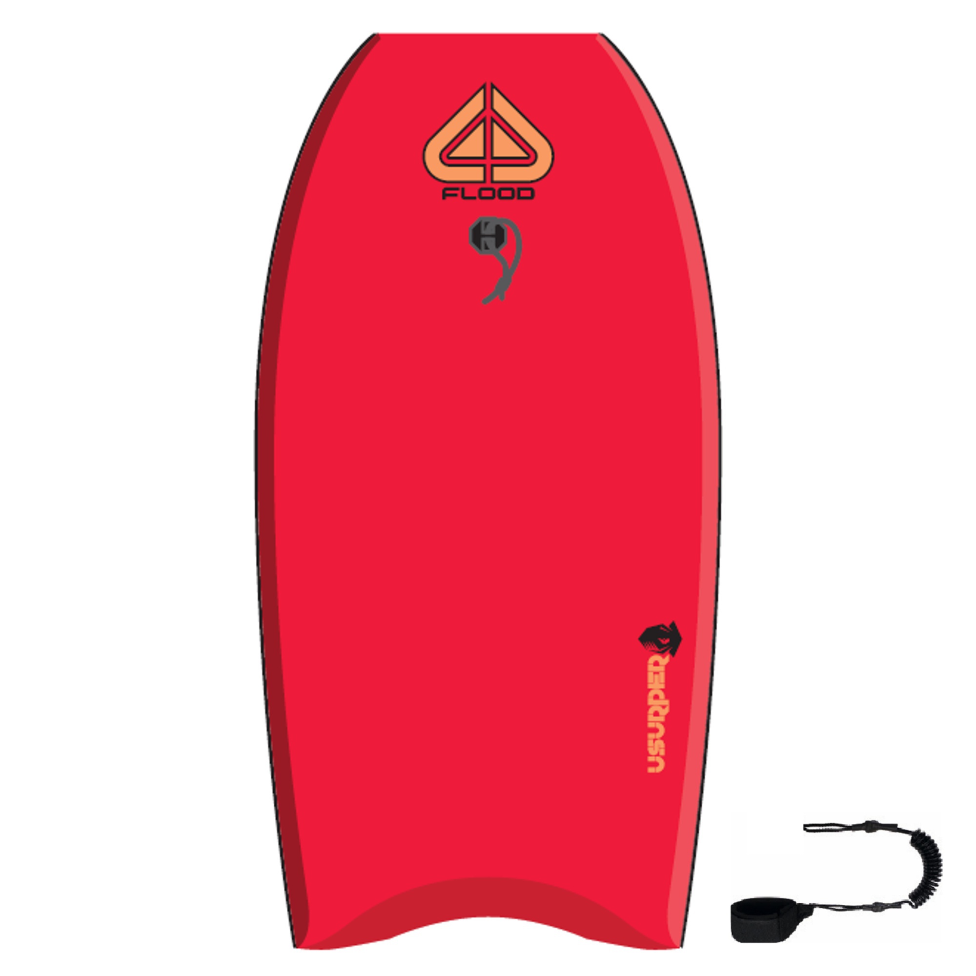 FLOOD Bodyboard Usurper 41 Red Orange