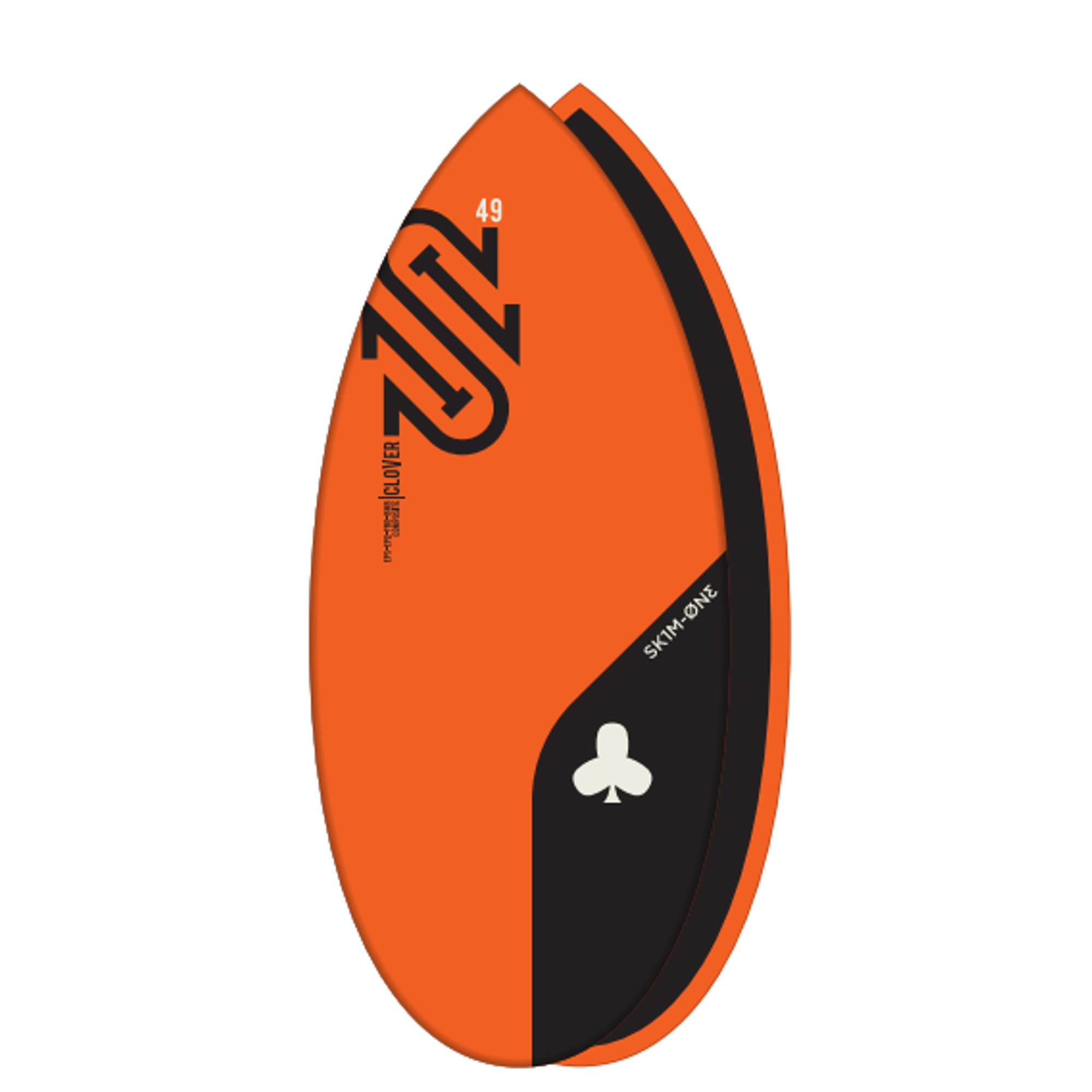 Skimboard SkimOne EPS Epoxy Bamboo CLOVER 49 orang Skimboard SkimOne EPS Epoxy Bamboo CLOVER 49 orang