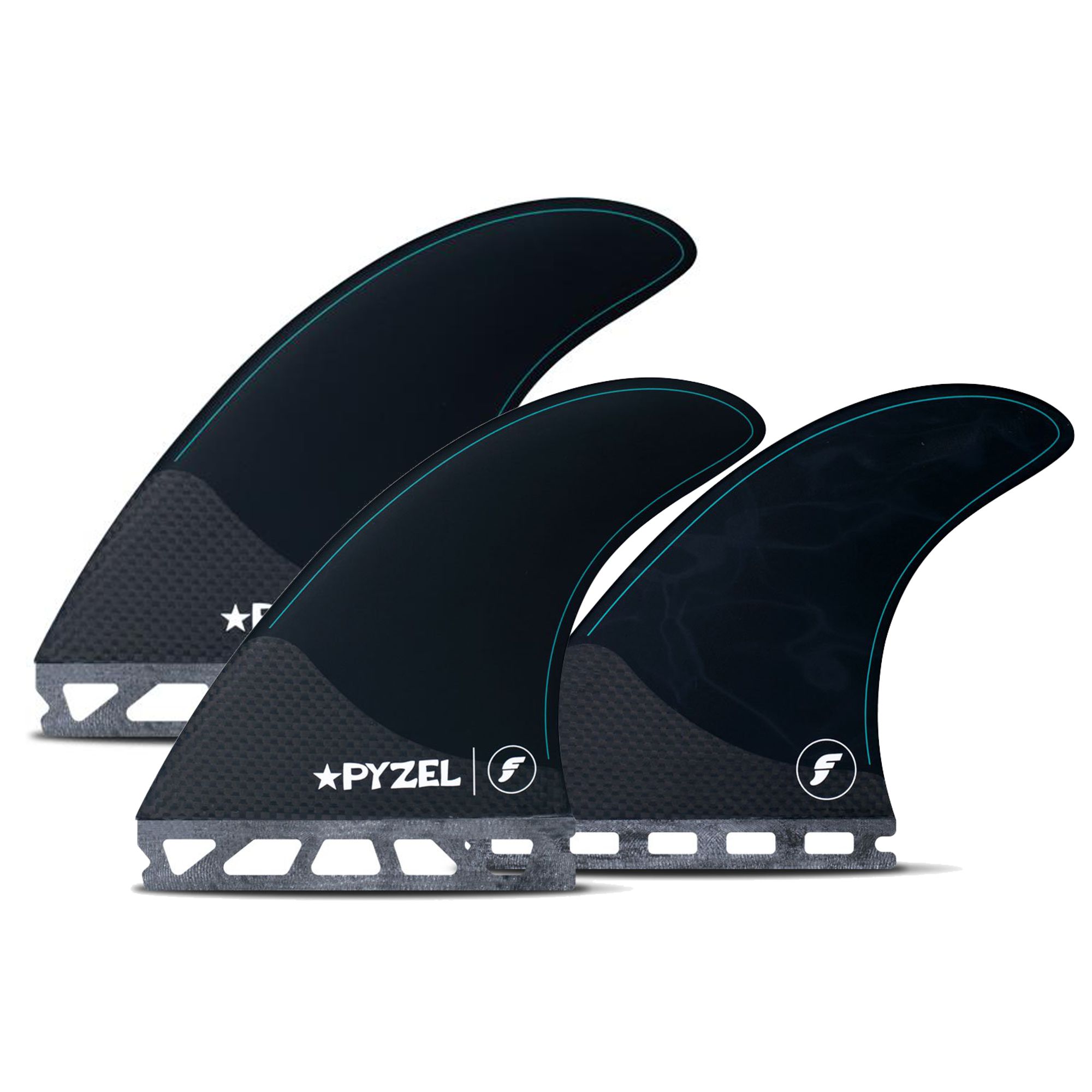 FUTURES Thruster Fin Set PYZEL M Honeycomb 