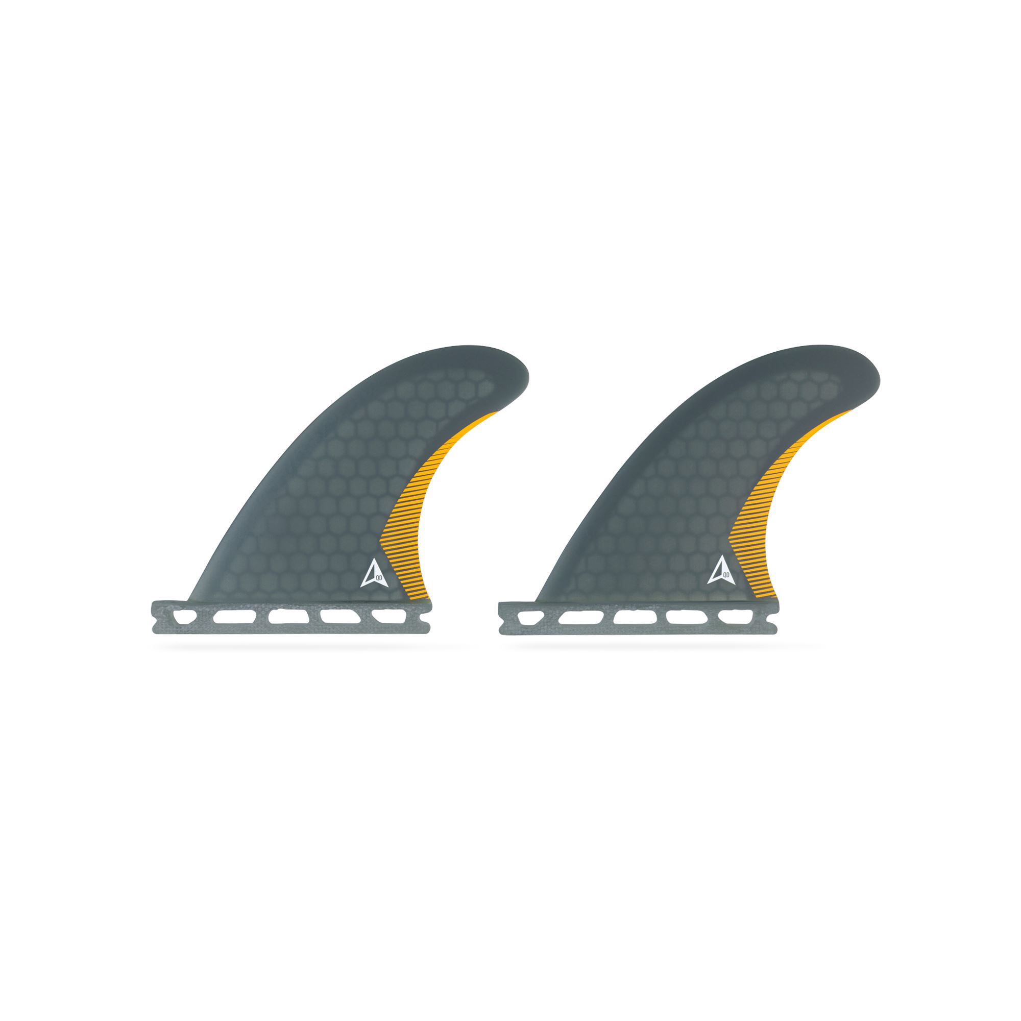 ROAM Quad Rear Fin Set Medium one tab Smoke ROAM Quad Rear Fin Set Medium one tab Smoke