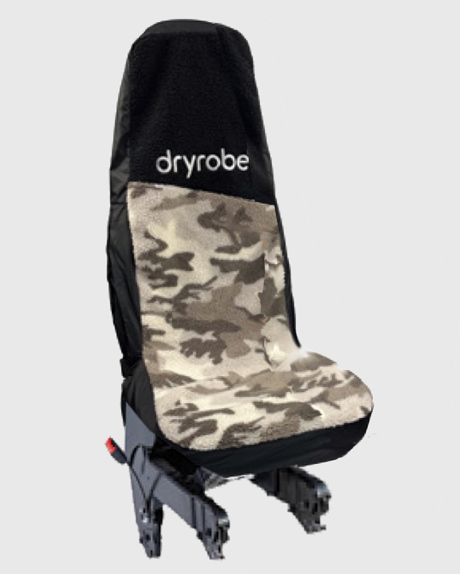 DRYROBE Auto Sitzbezug Einzelsitz Sand CamoSchwarz wasserabweisender Schonbezug
