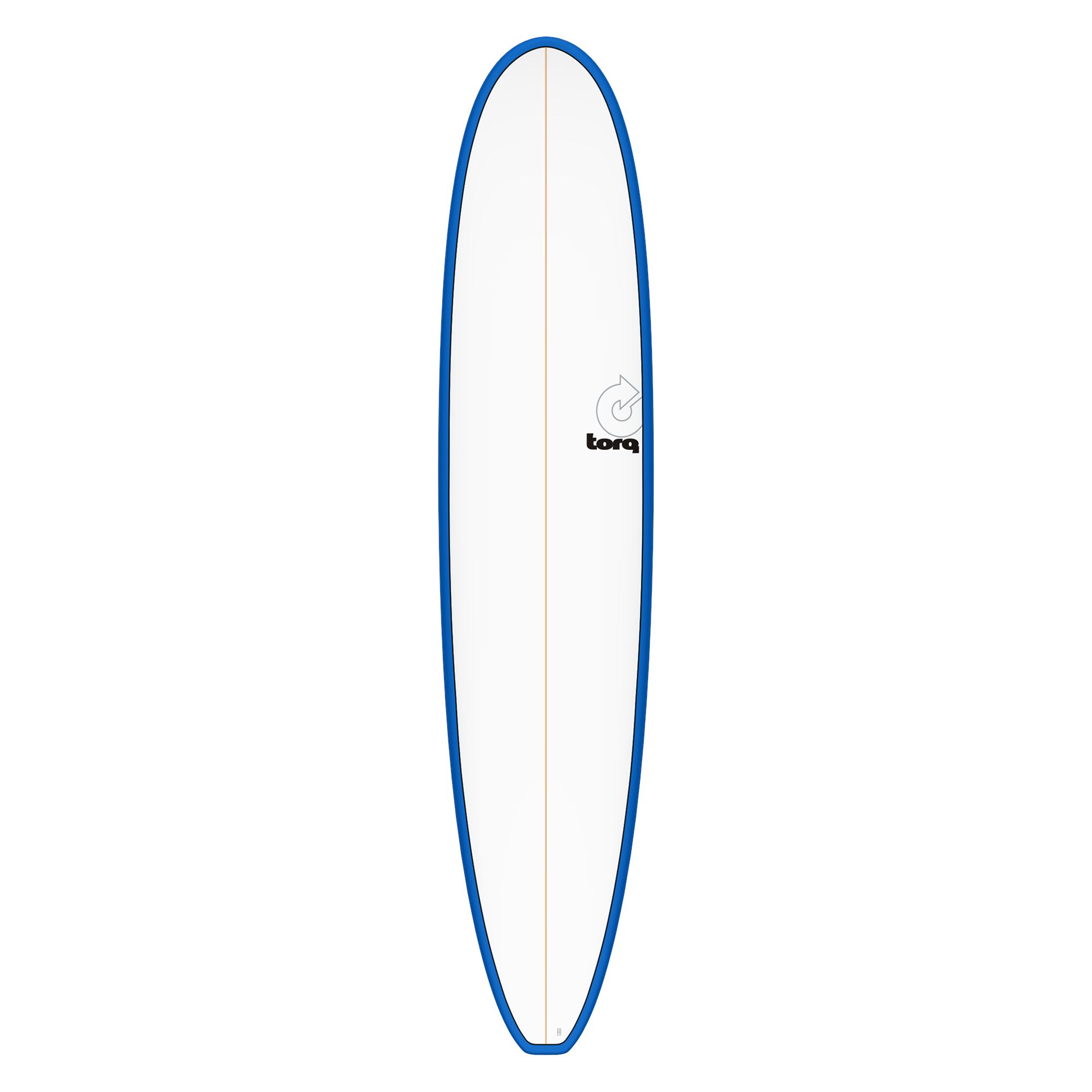 Surfboard TORQ TET 9.0 Longboard Blau Pinline