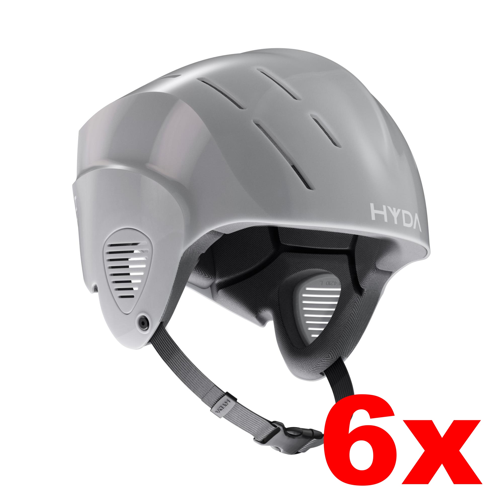 HYDA Coanda Core Helm L Grey 6 Stück 