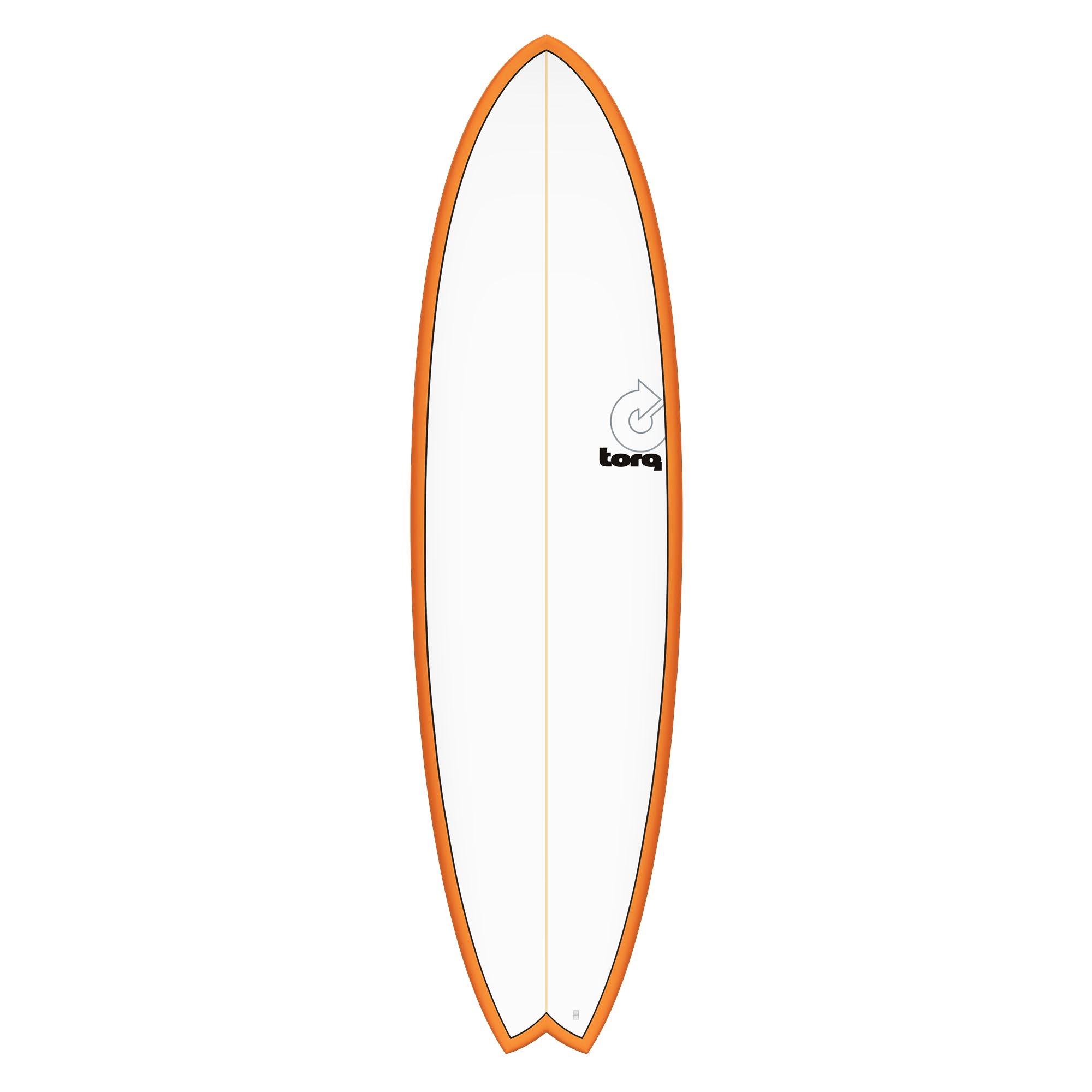 Surfboard TORQ TET 6.10 MOD Fish Orange Rail 