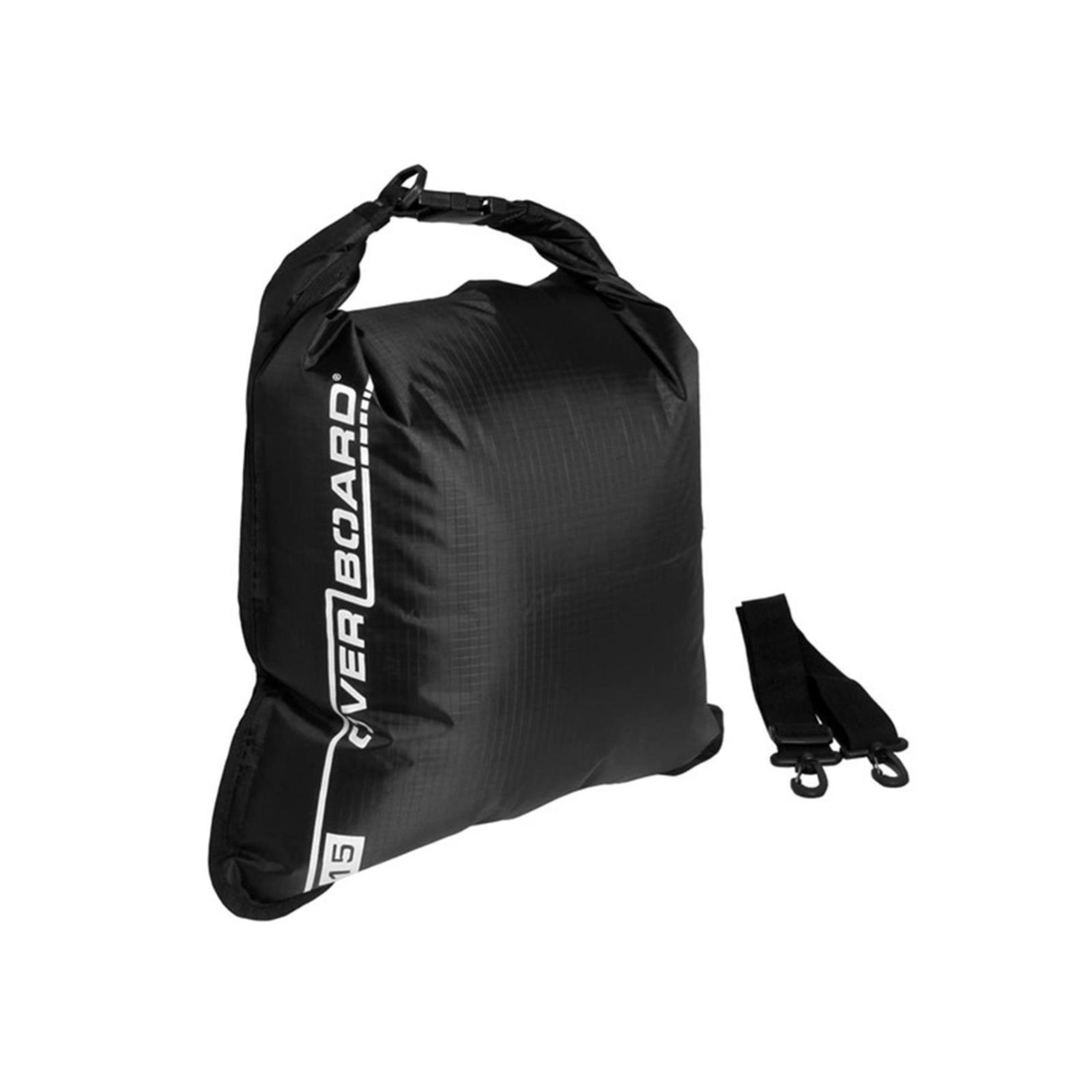Overboard Dry Flat Bag 15 Liter black