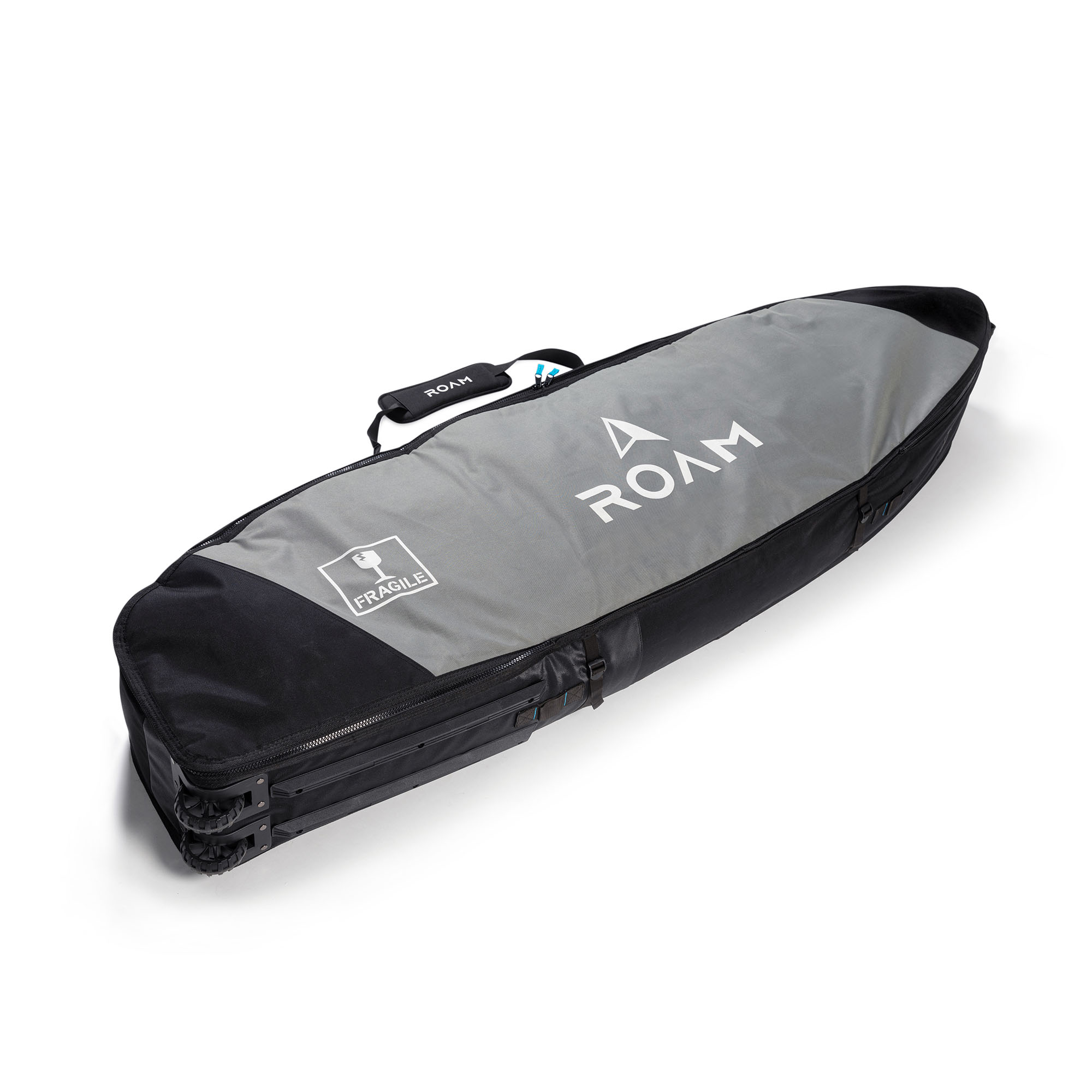 ROAM Boardbag Surfboard Coffin Wheelie 7.6 ROAM Boardbag Surfboard Coffin Wheelie 7.6