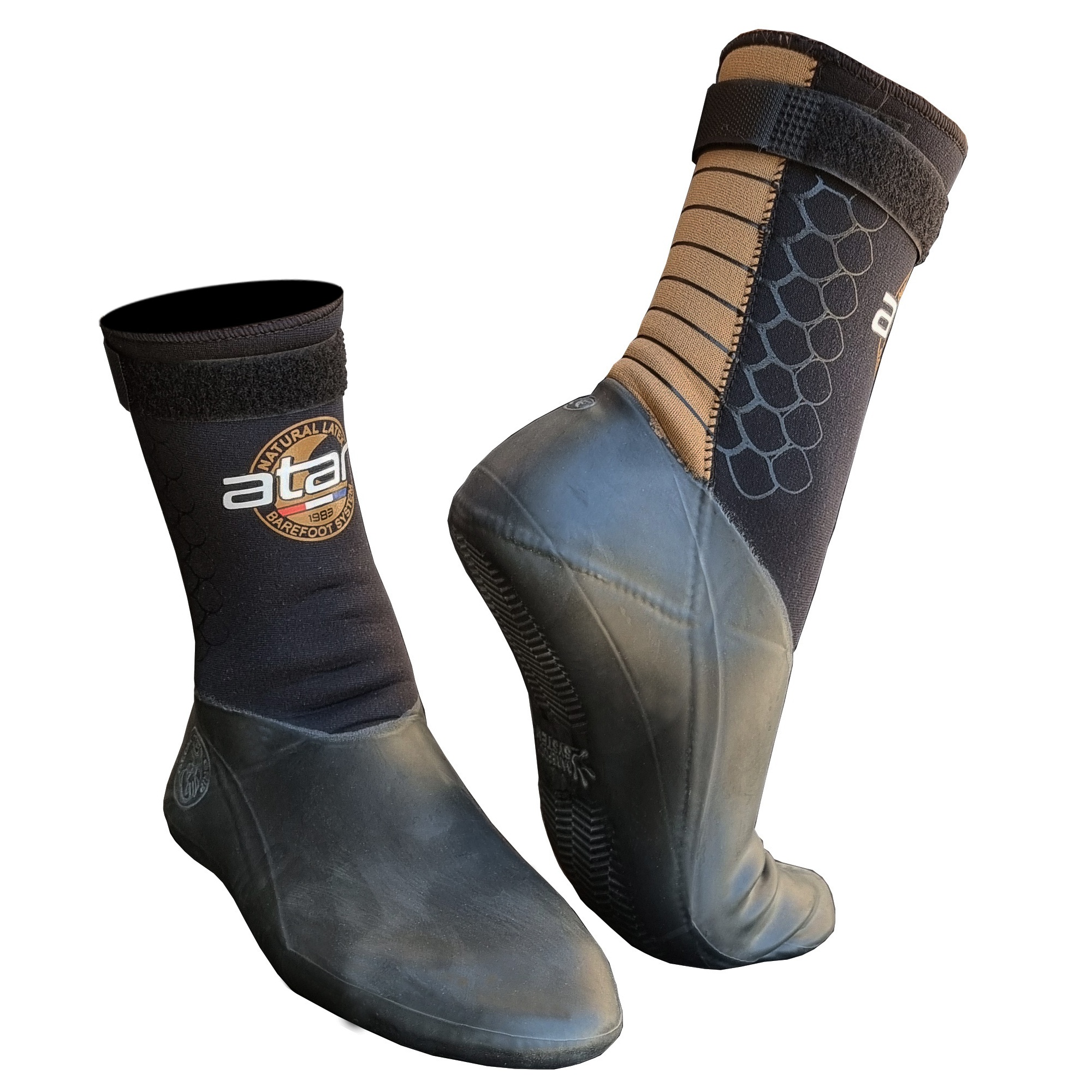 ATAN Mistral Neopren Latex Schuh 3mm Gr 34-35 T00