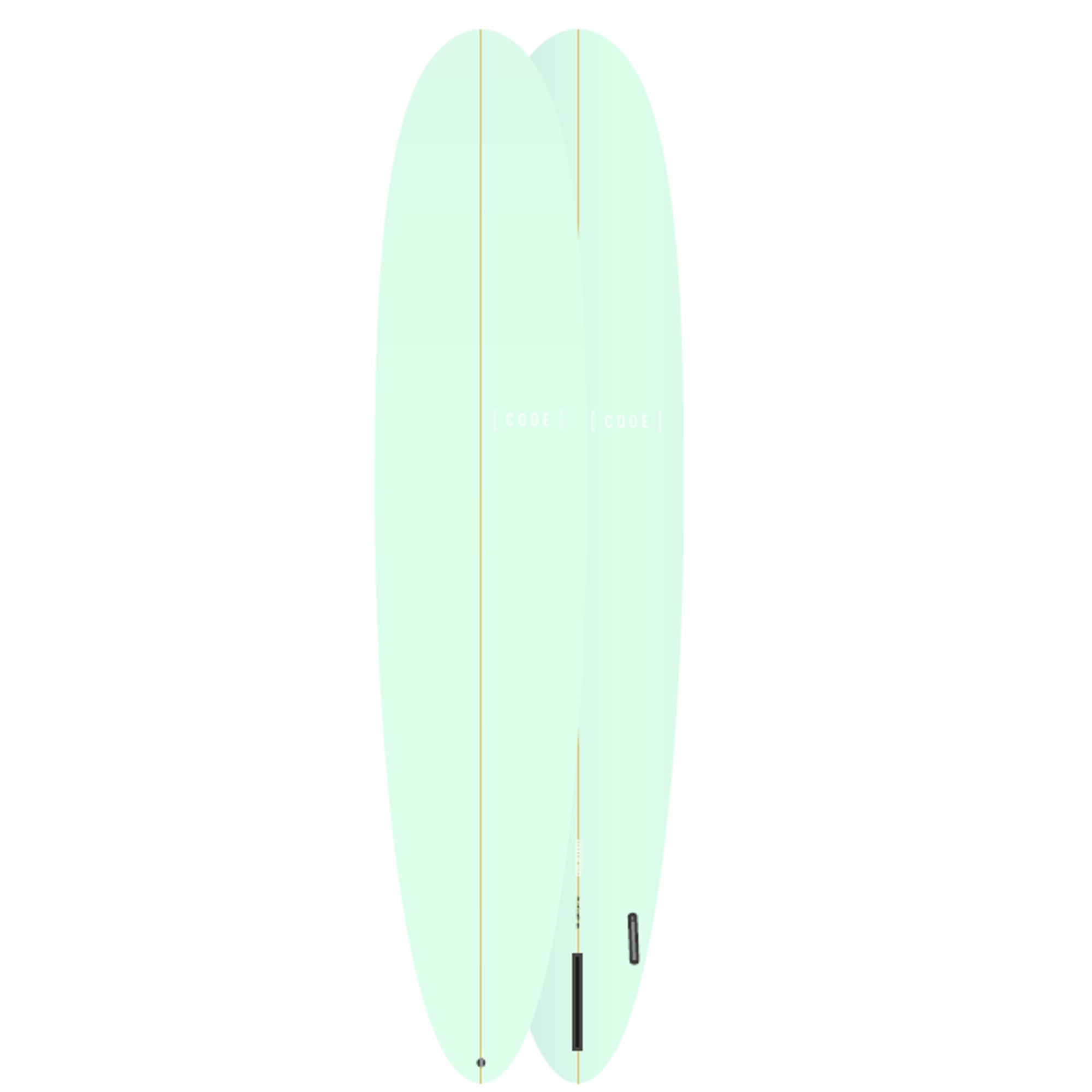 Surfboard CODE Polyester 9.0 Streamliner Long Grün