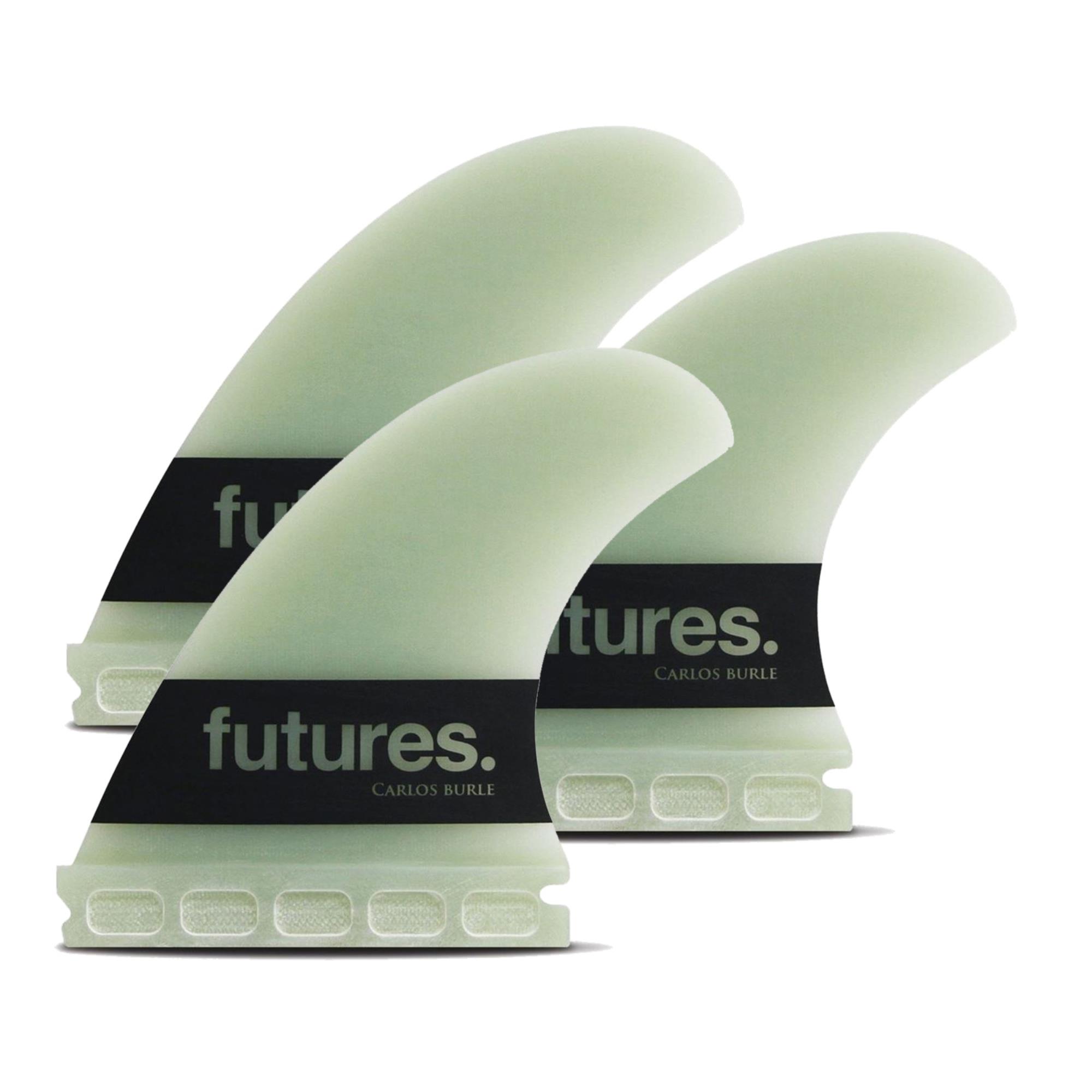 FUTURES Fins Big Wave Thruster Set CarlosBurle G10 