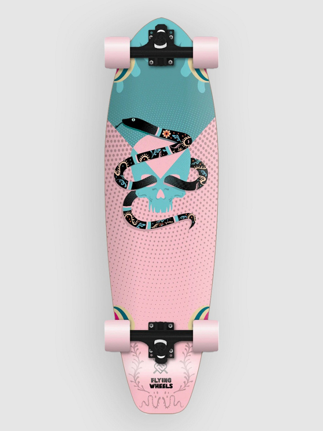 Flying Wheels Carving Skateboard 32 Snakull -SALE-