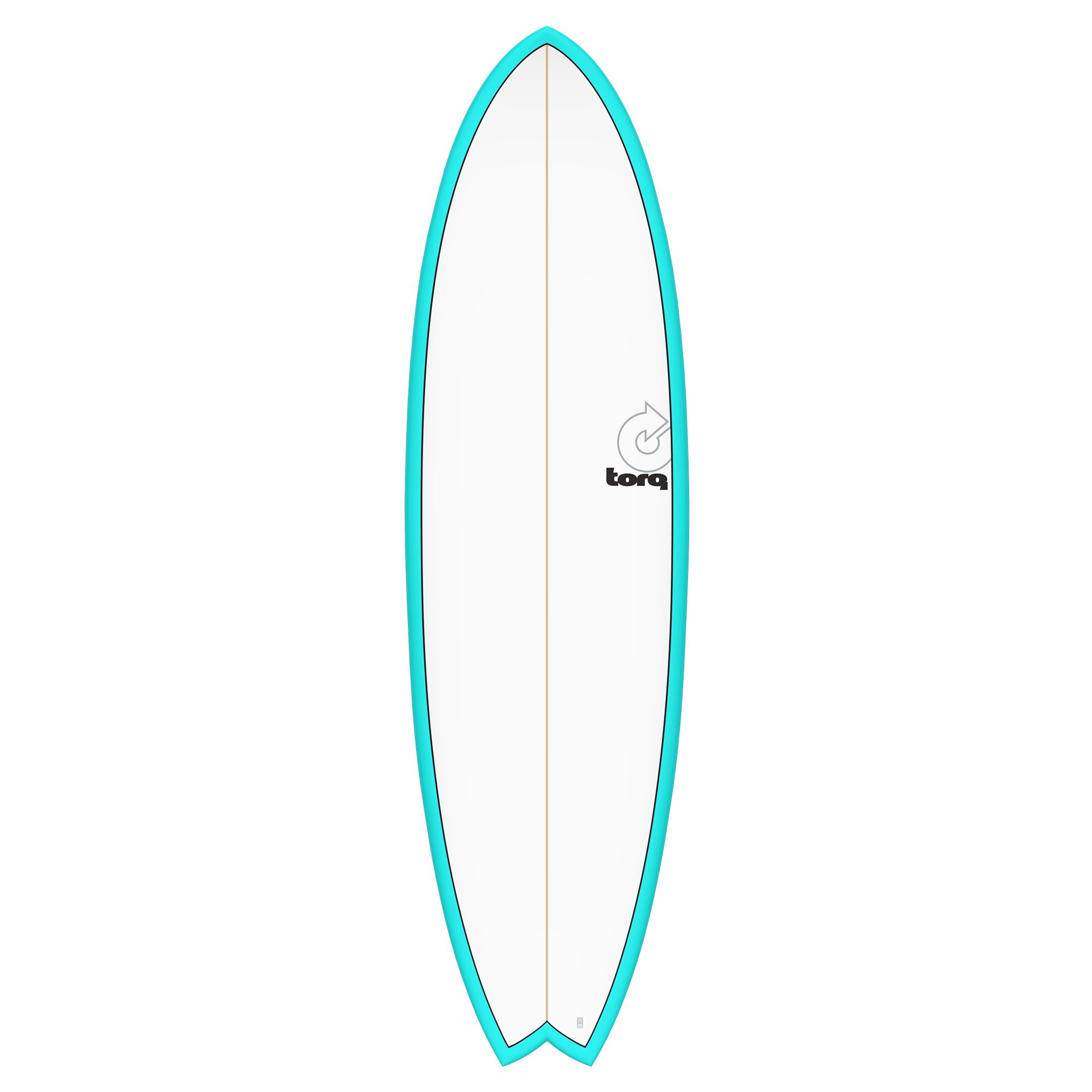 Surfboard TORQ TET 6.3 MOD Fish Blau Pinline