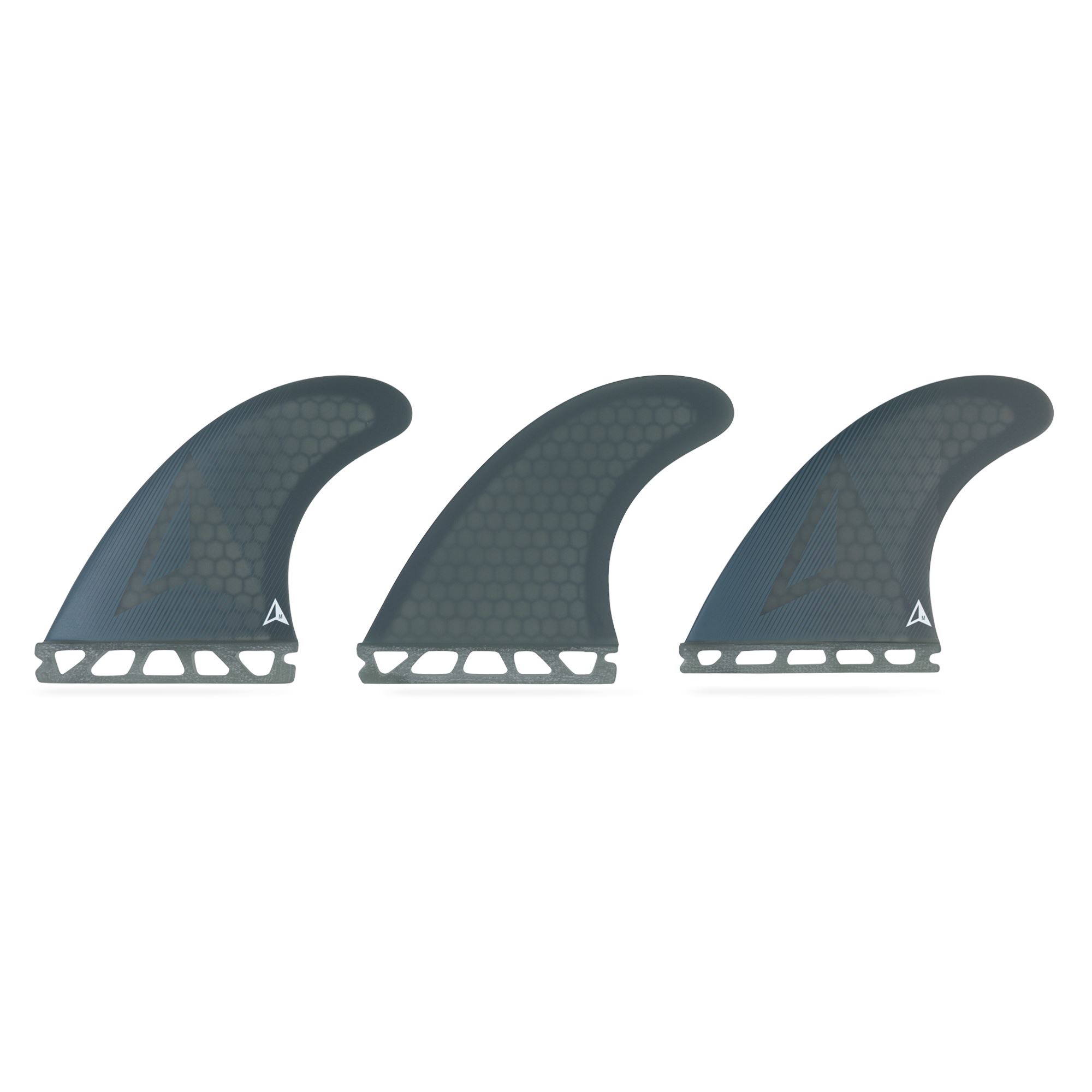 ROAM Thruster Fin Set Allround Med one tab Smoke ROAM Thruster Fin Set Allround Med one tab Smoke