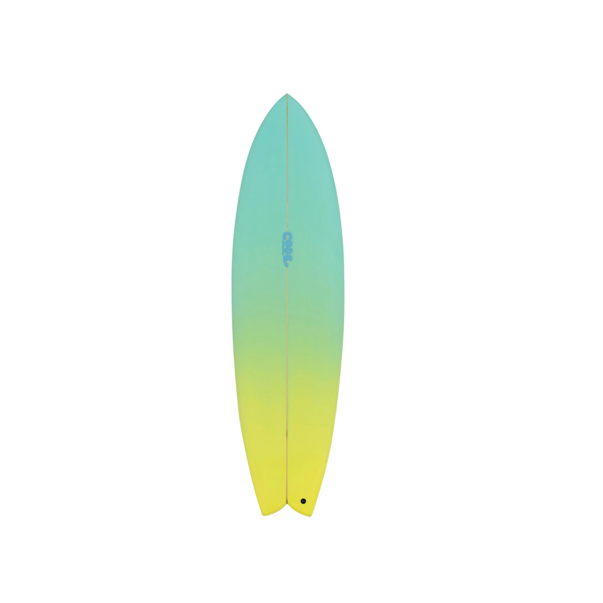 Surfboard CODE Epoxy Best Fish Forever 6.6 Absinth - FOR PRE-ORDER CUSTOMERS ONLY