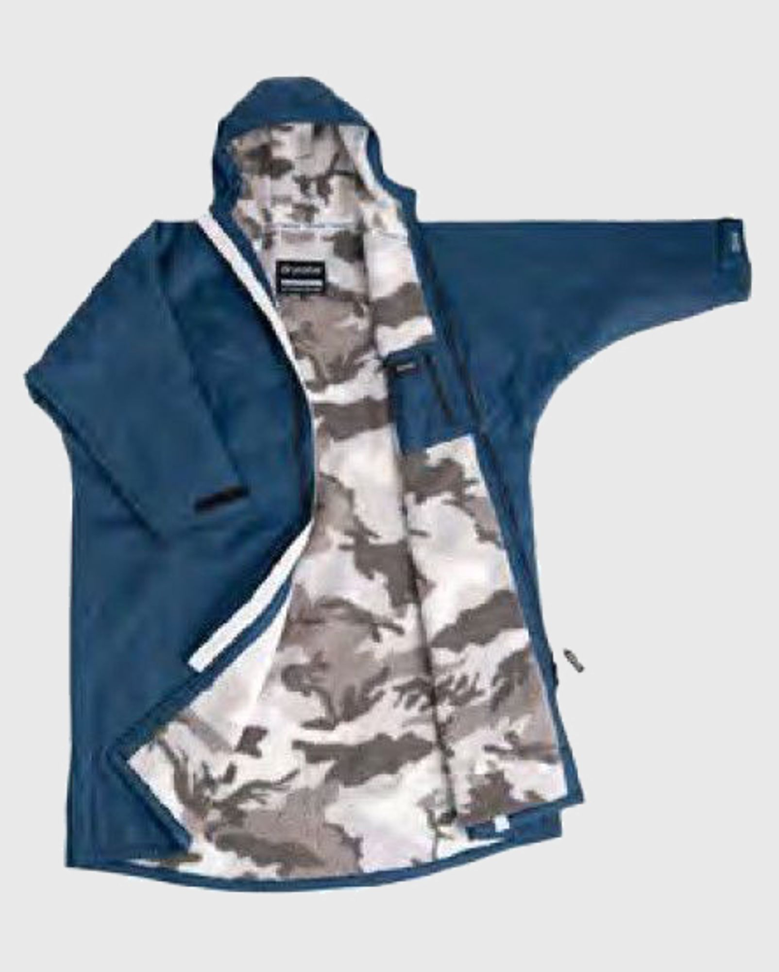 DRYROBE Advance Long Sleeve KIDS 5-9 Blue SandCamo Waterproof Outdoor Changing Robe