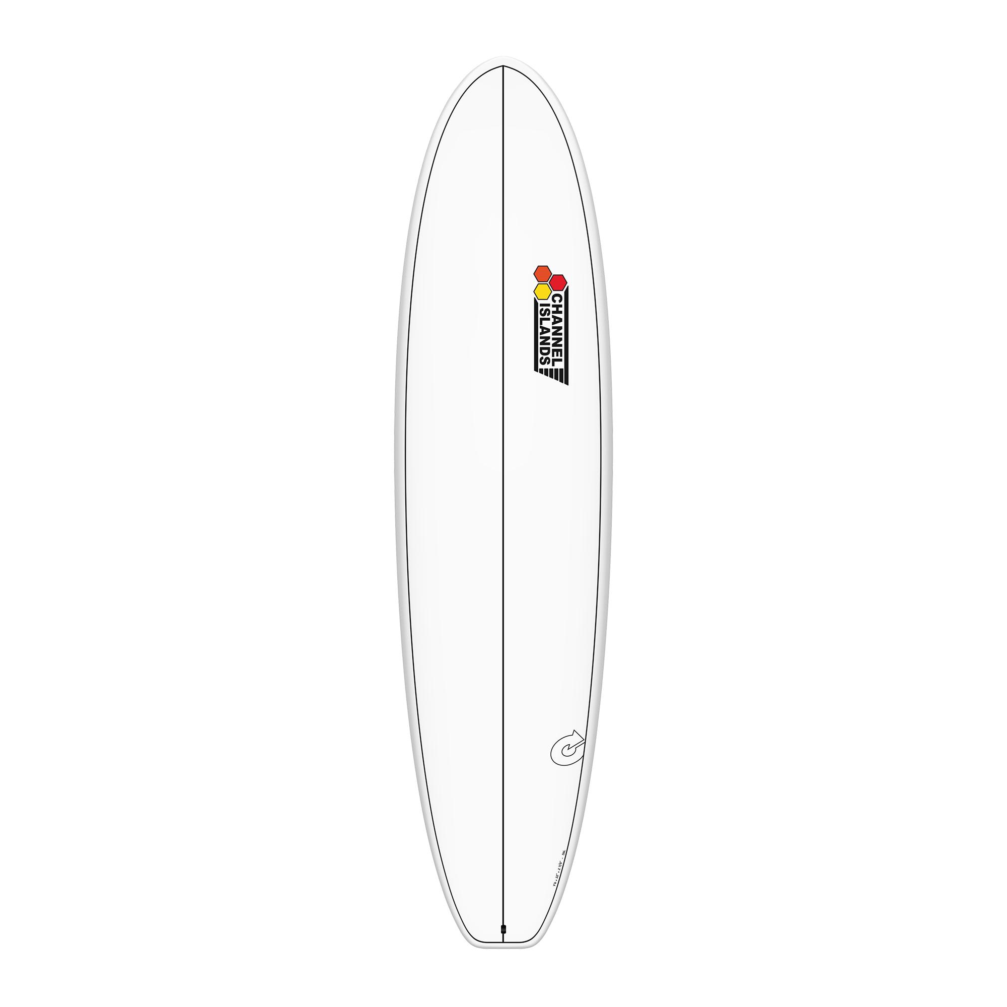 Surfboard CHANNEL ISLANDS X-lite Chancho 7.6 Weiss Verkauf nur an autorisierte Channel Islands Dealer