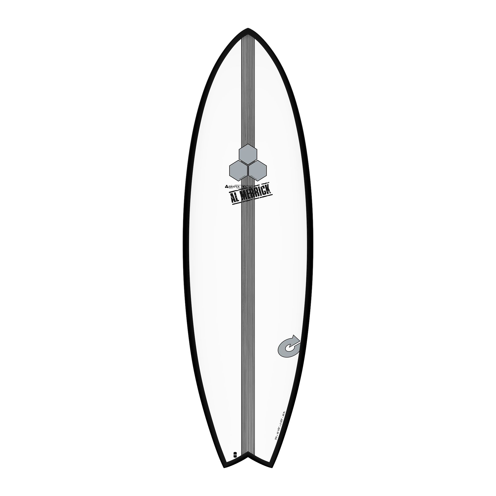 Surfboard CHANNEL ISLANDS X-lite PodMod 5.6 black Verkauf nur an autorisierte Channel Islands Dealer