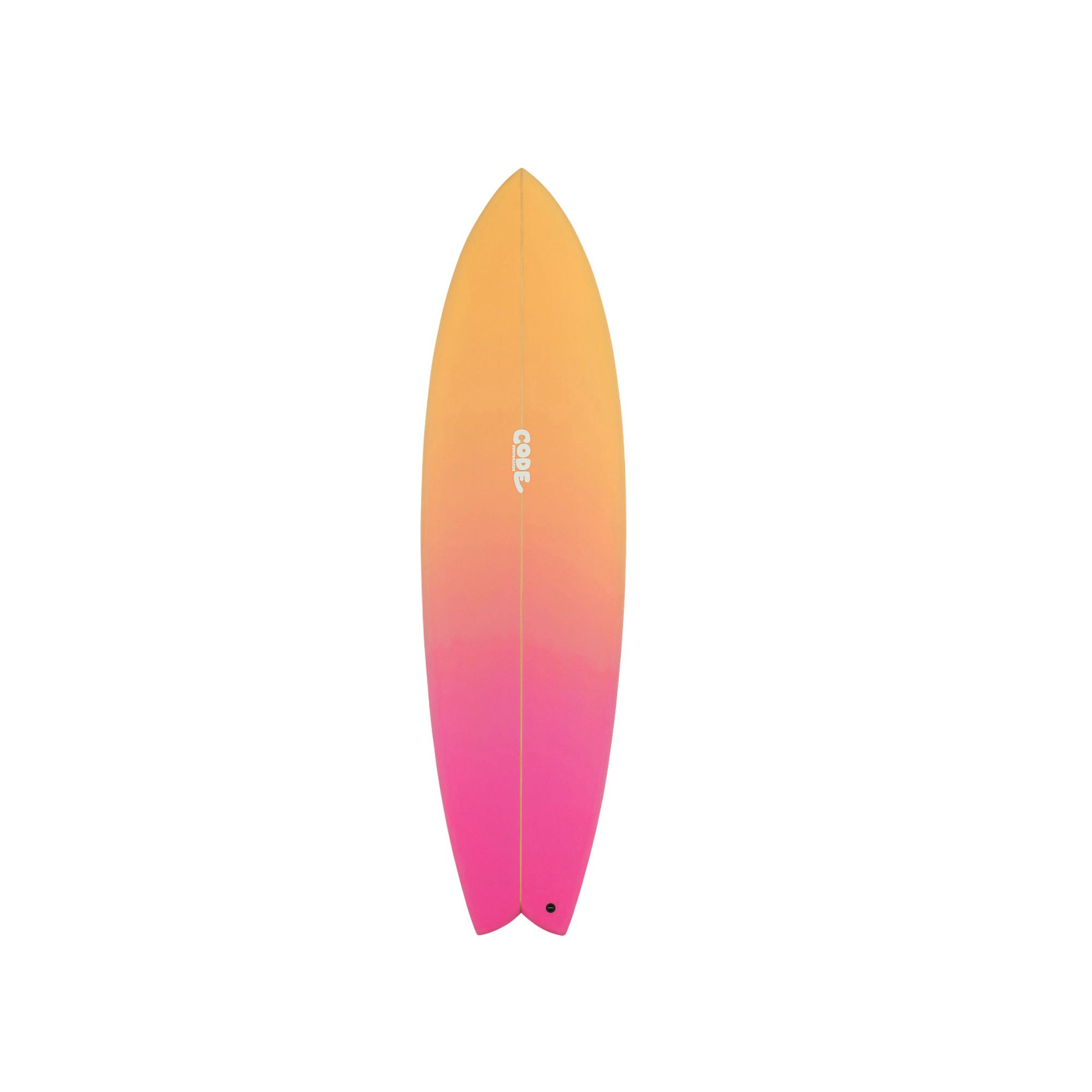 Surfboard CODE Epoxy Best Fish Forever 7.2 Sunrise - FOR PRE-ORDER CUSTOMERS ONLY
