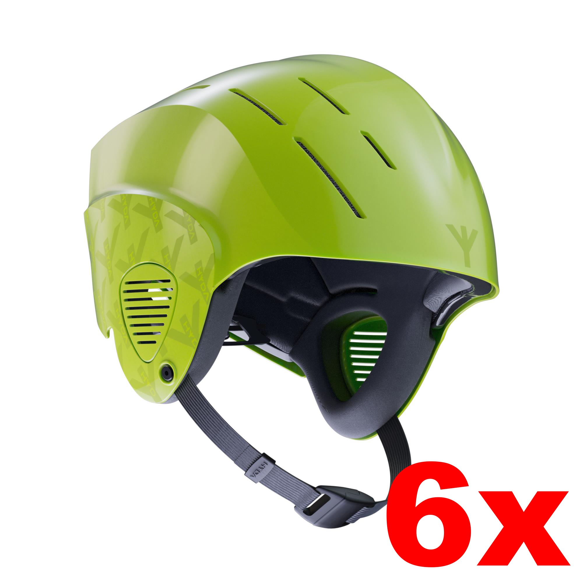 HYDA Coanda Fusion Helm L-XL Lumen 6 Stück 