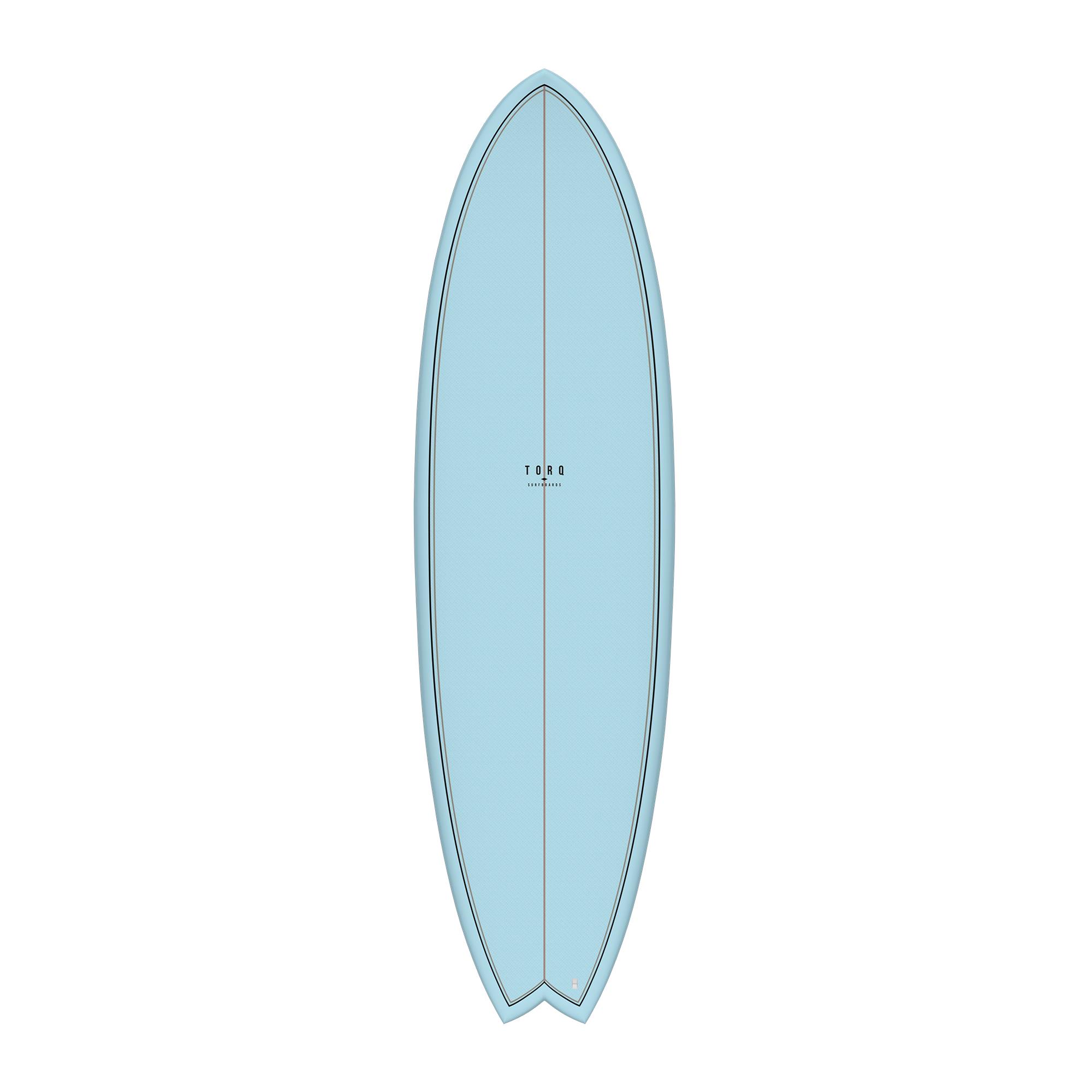 Surfboard TORQ TET 6.3 MOD Fish CC Blau
