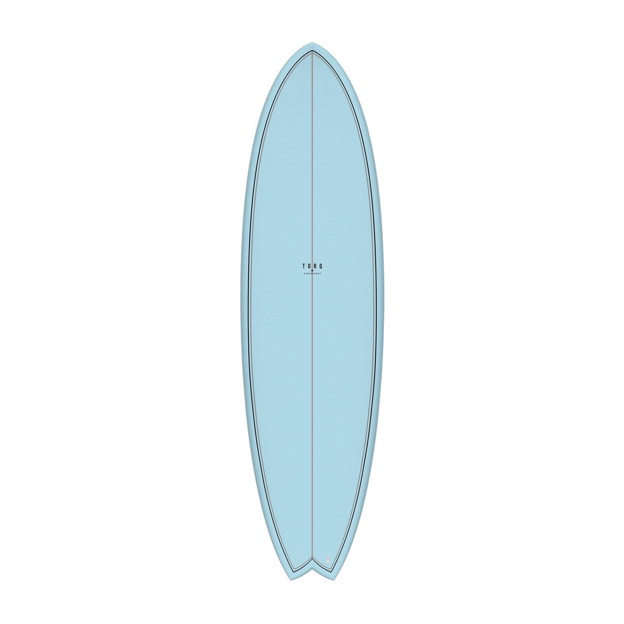 Surfboard TORQ TET 6.10 MOD Fish CC Blau