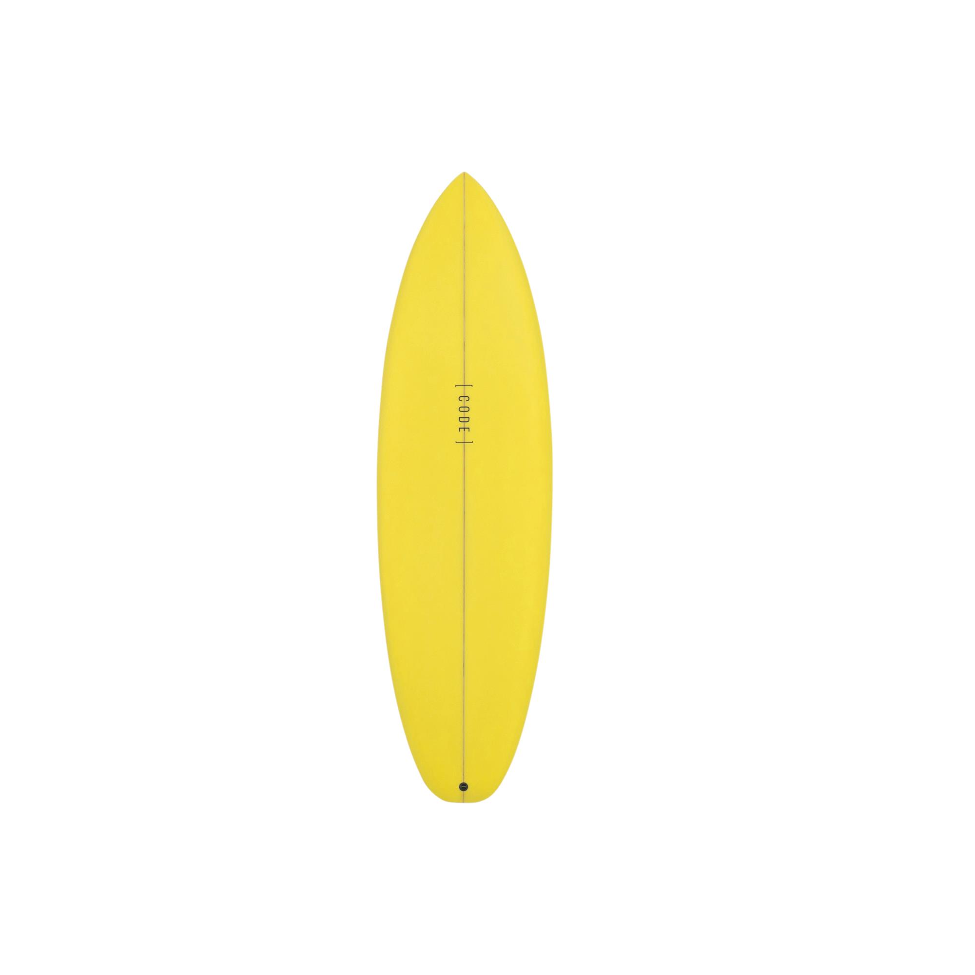 Surfboard CODE Polyester Daily Driver 6.0 Yellow - FOR PRE-ORDER CUSTOMERS ONLY