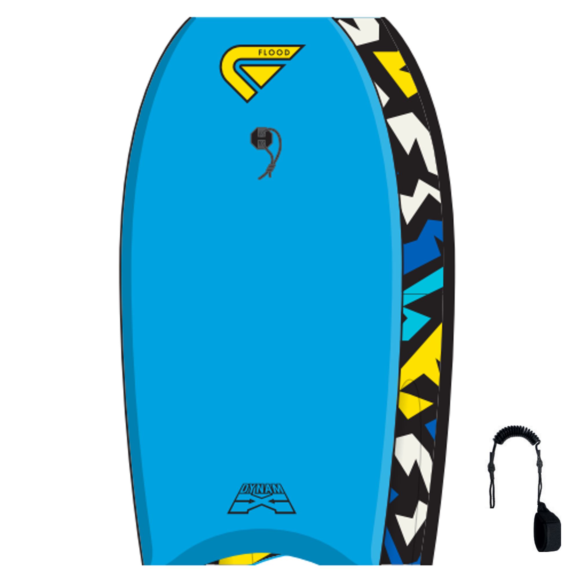 FLOOD Bodyboard Dynamx Stringer 41 Red Tribe II 
