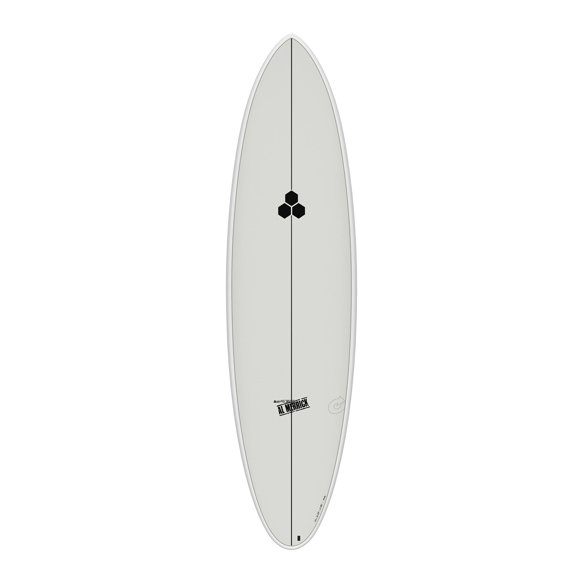 Surfboard CHANNEL ISLANDS X-lite M23 6.8 Oyster Verkauf nur an autorisierte Channel Islands Dealer
