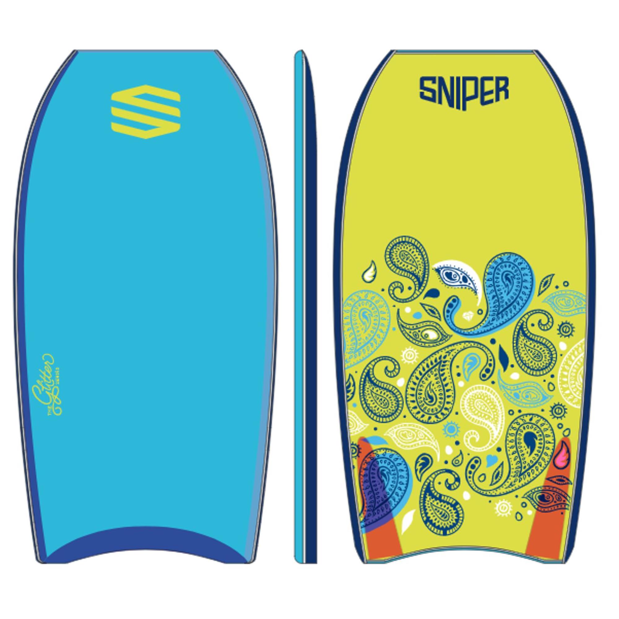 SNIPER Bodyboard Girls Cashmeere PE 36 blue yellow 