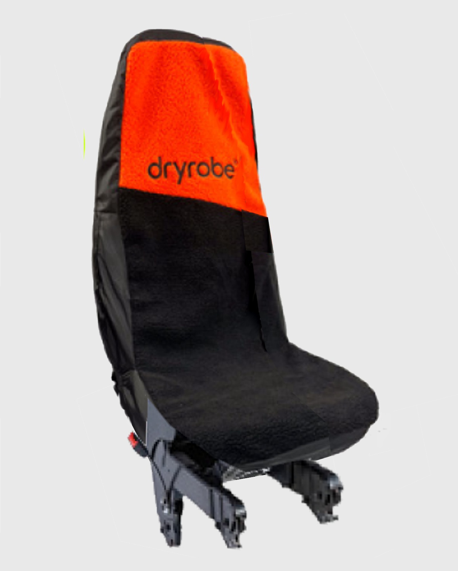 DRYROBE Auto Sitzbezug Einzelsitz Orange Schwarz wasserabweisender Schonbezug