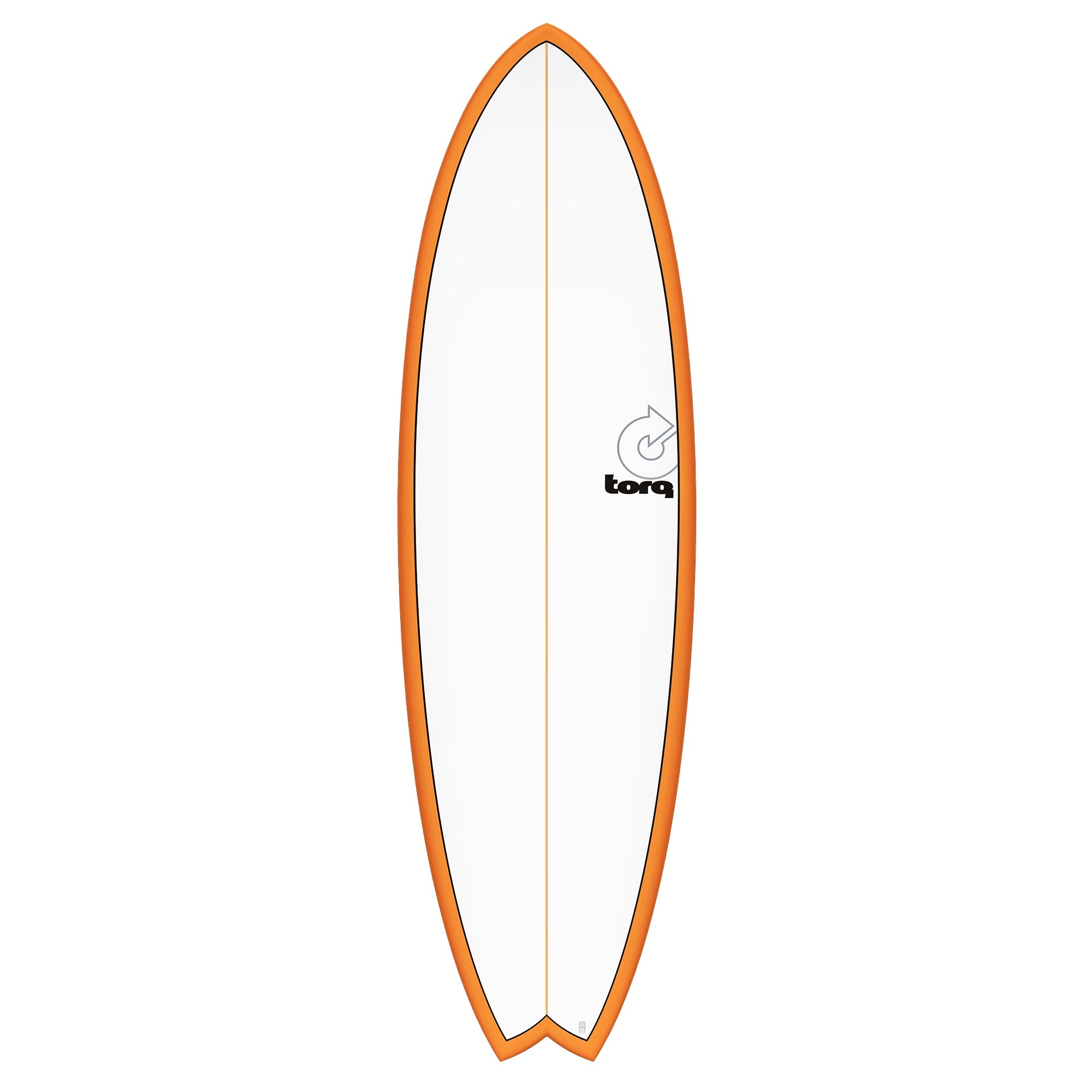 Surfboard TORQ TET 5.11 MOD Fish Orange Rail