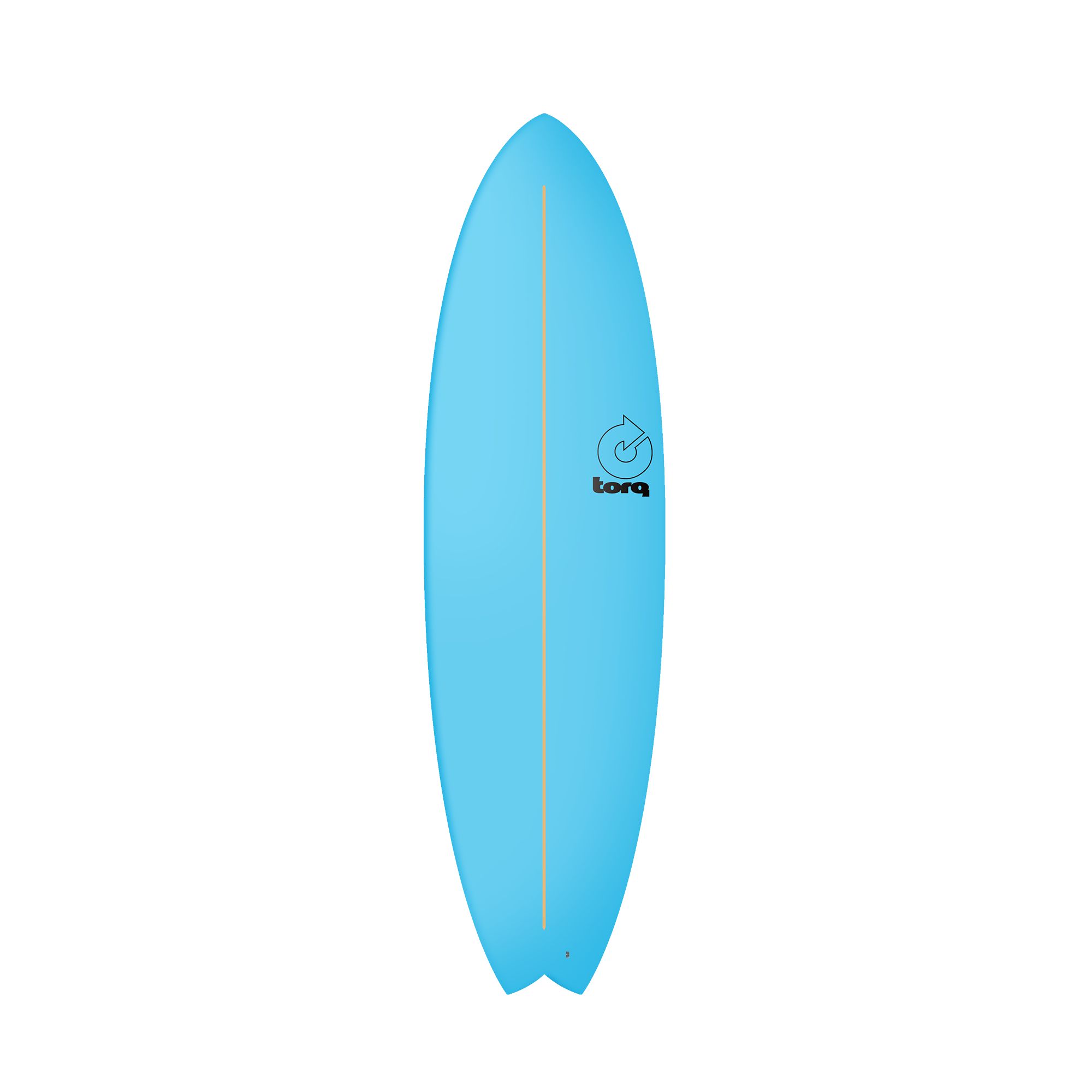 Surfboard TORQ Softboard 6.6 MOD Fish Blue 