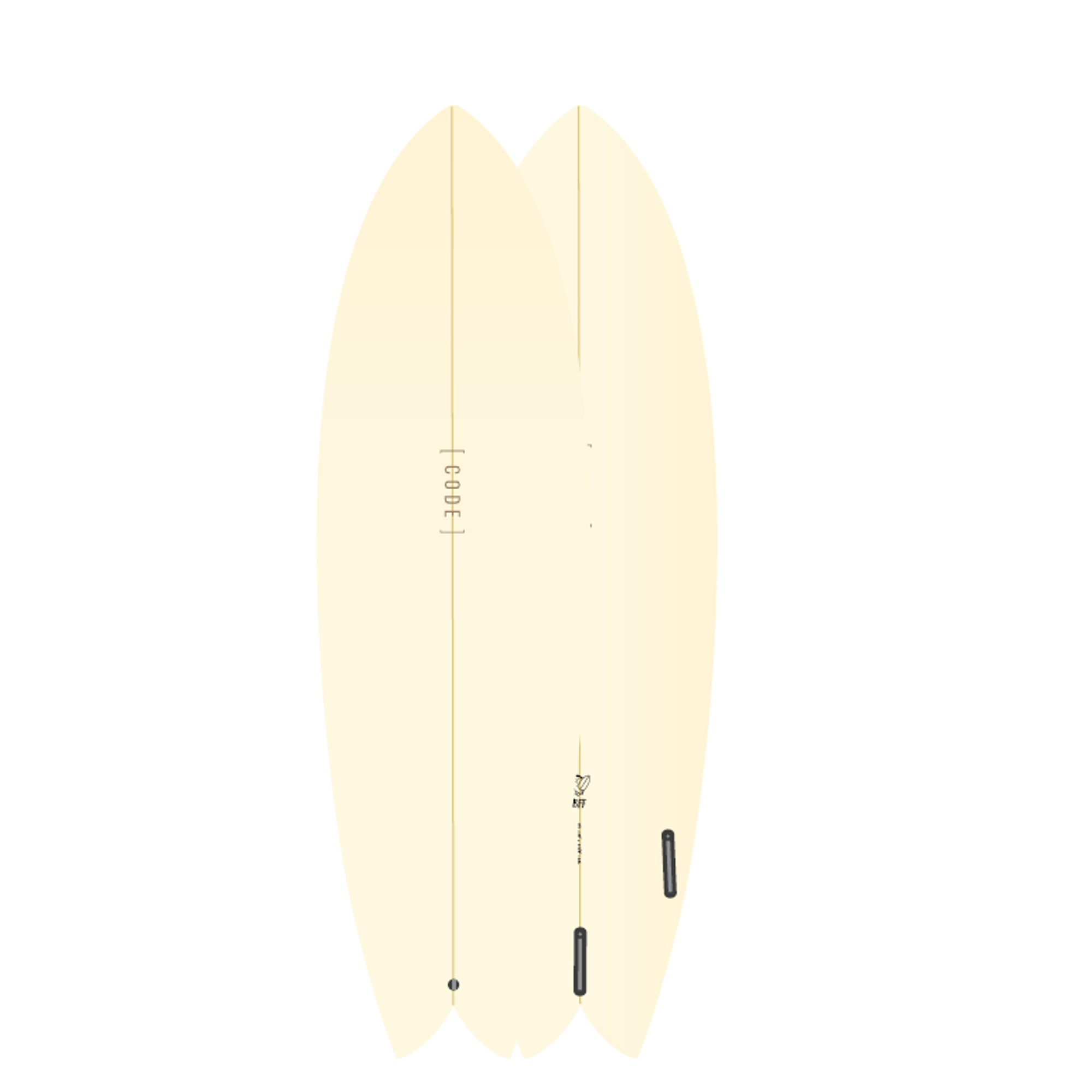 Surfboard CODE Polyester 6.10 Best Fish Forever Oa