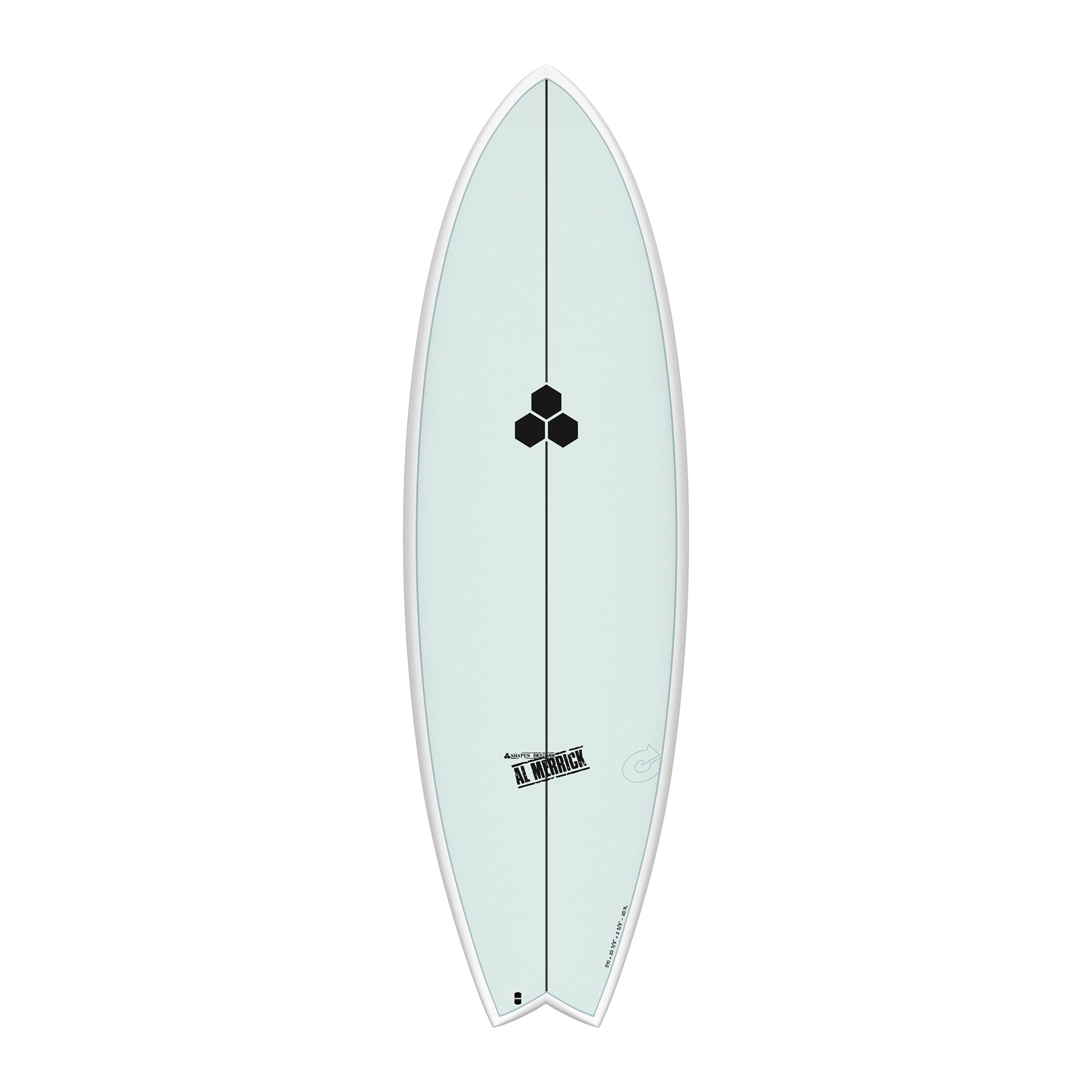 Surfboard CHANNEL ISLANDS X-lite PodMod 5.10 Glaci Verkauf nur an autorisierte Channel Islands Dealer