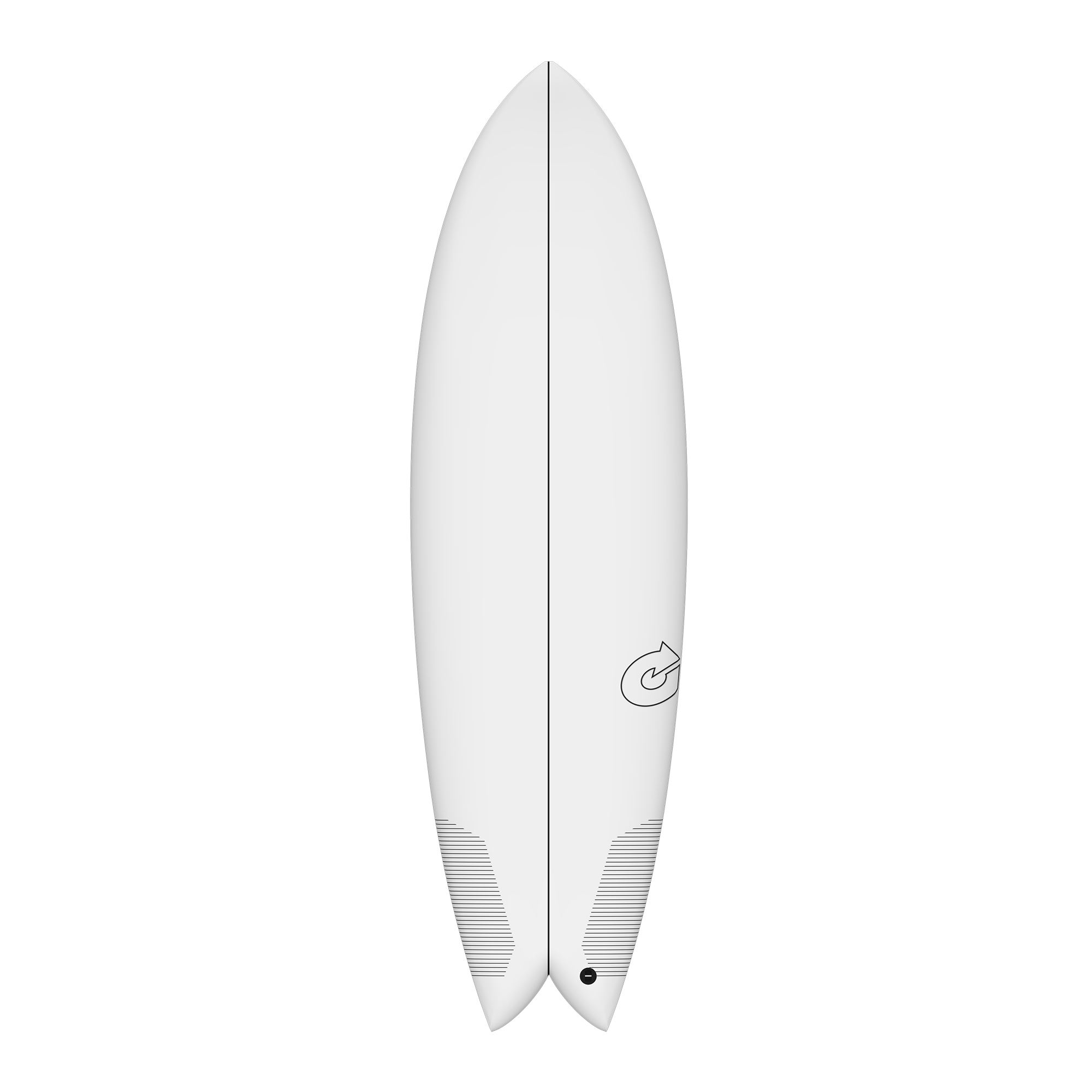 Surfboard TORQ TEC Twin Fish 5.8