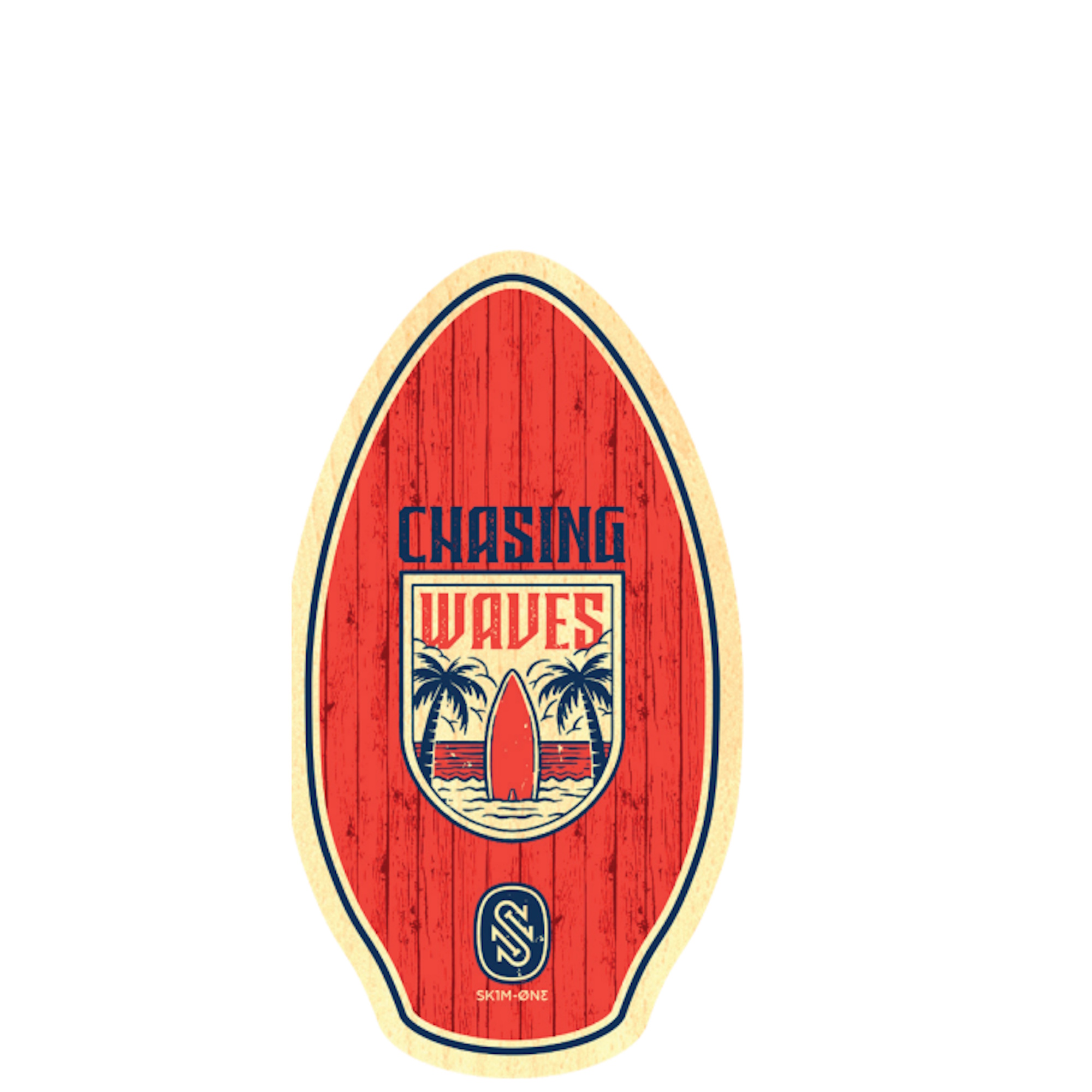 Skimboard SkimOne 35Inch 90cm Holz Chasing Waves Skimboard SkimOne 35Inch 90cm Holz Chasing Waves