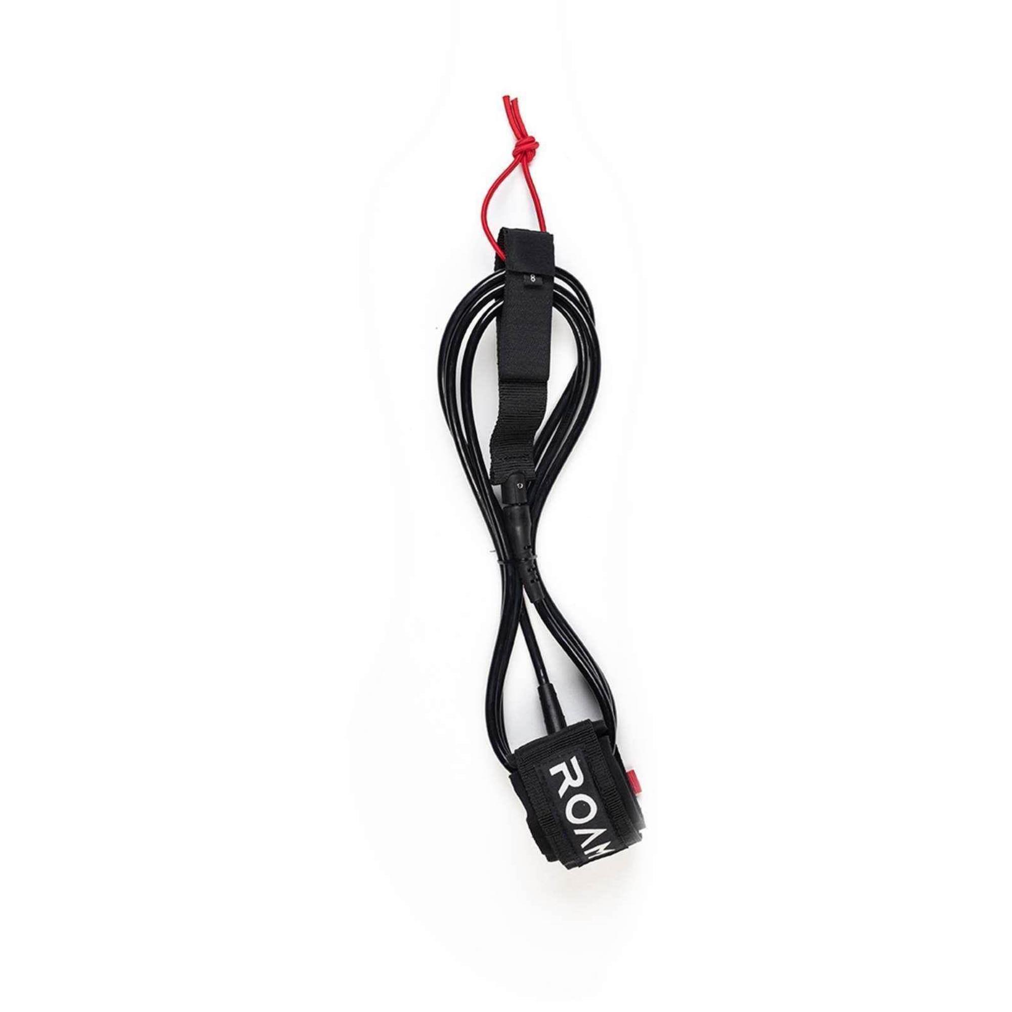 ROAM Surfboard Leash Extra Strong 8.0 7mm Black ROAM Surfboard Leash Extra Strong 8.0 7mm Black
