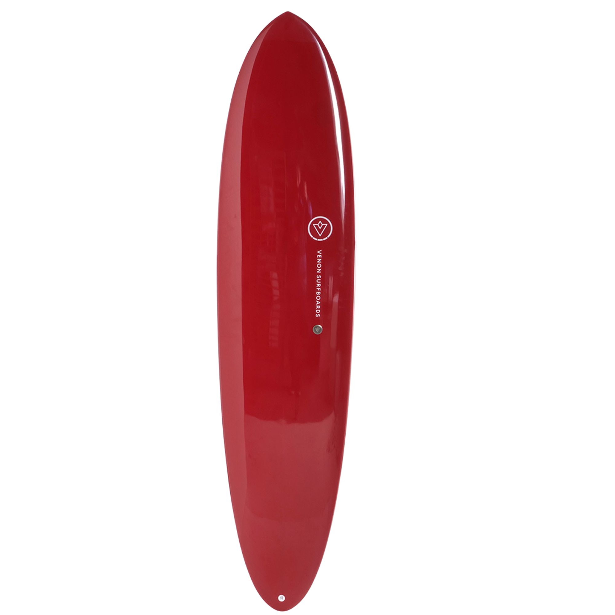 Surfboard VENON Egg 7.2 Pinline Red